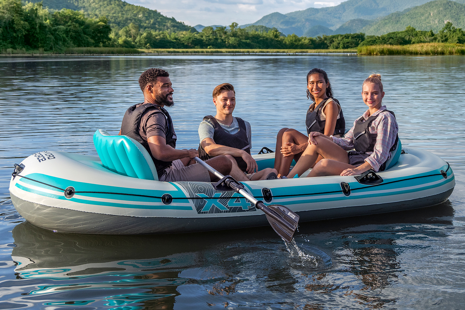 Hydro-Force™ 57"/1.45m Sectional Aluminum Oars