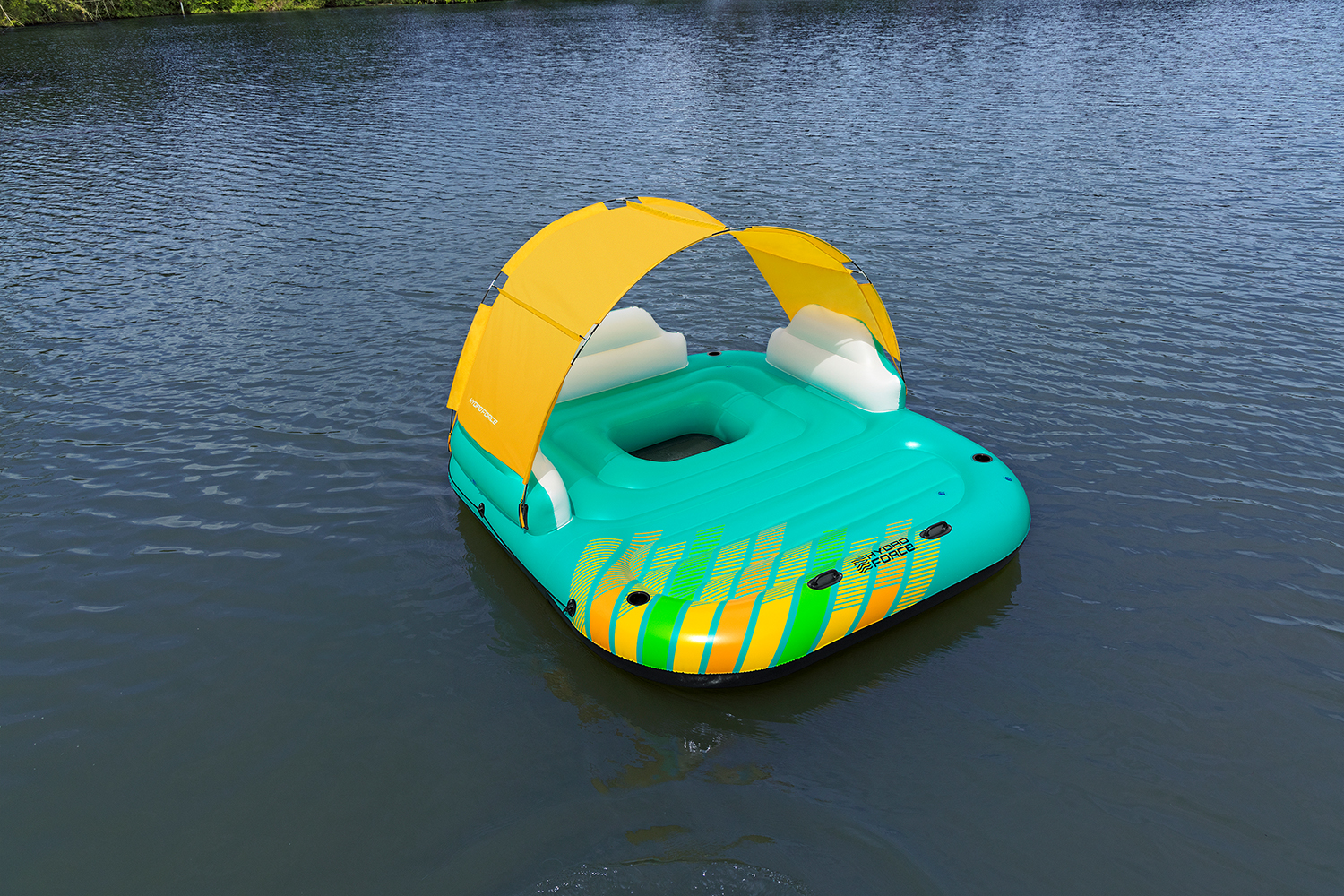 Hydro-Force®  5 Personen Badeinsel Sunny Lounge 291 x 265 x 83 cm