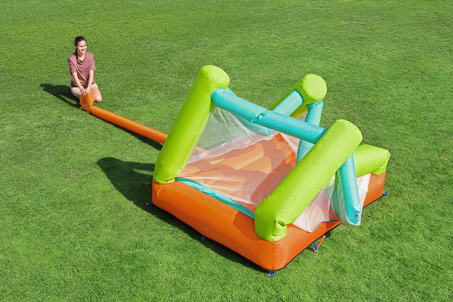 H2OGO!® Hüpfburg Jump and Soar™ mit Dauergebläse 194 x 175 x 170 cm