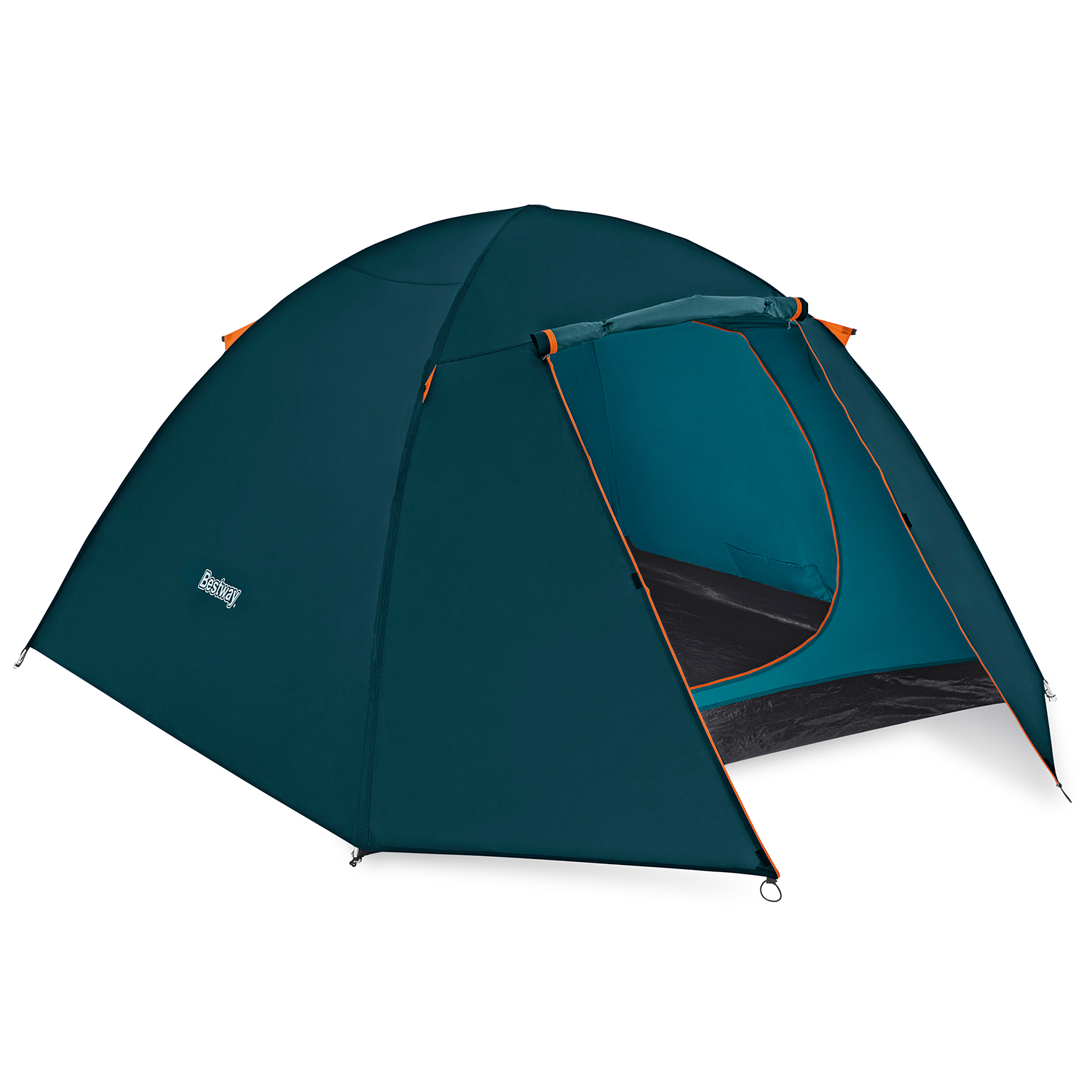 Bestway Cort de camping pentru 4 persoane Alpine Dome 4 Tent (70cm+210cm)x240x140cm, poliester 190T, 2000 mm, 110g/m2 РЕ