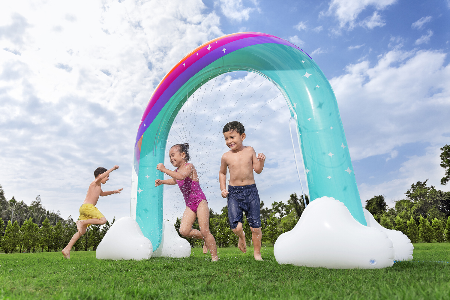 Wassersprinkler Riesen-Regenbogen  221 x 71 x 193 cm