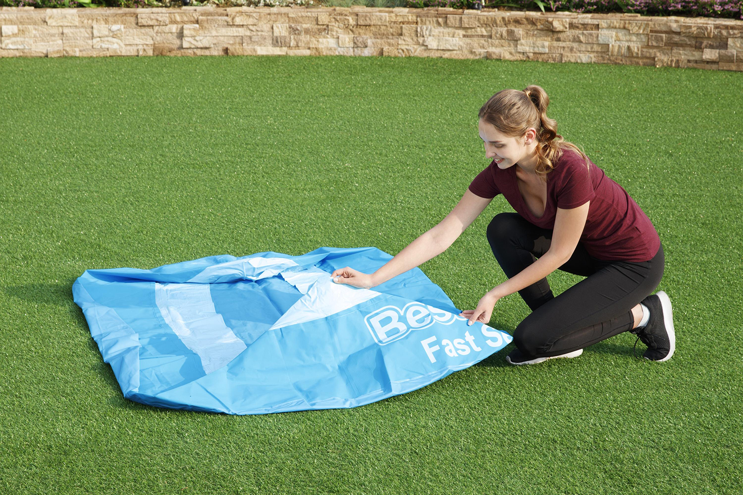 Fast Set™ Aufstellpool ohne Pumpe Ø 183 x 51 cm, blau, rund