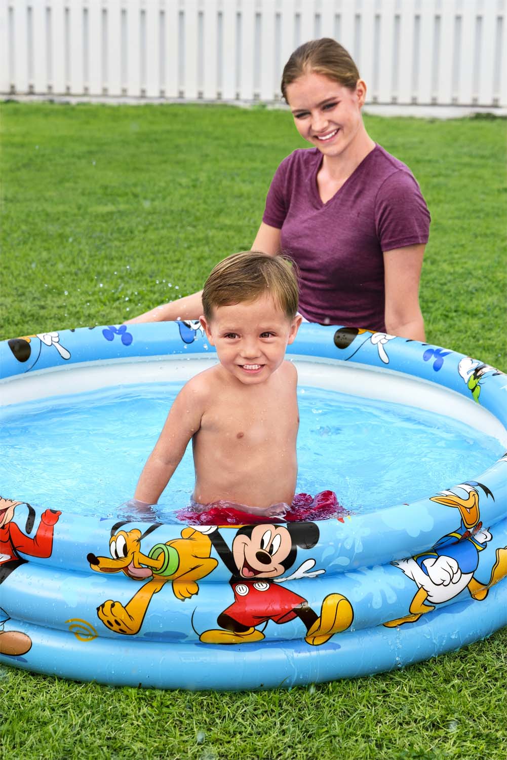 Disney Junior® Planschbecken Mickey & Friends  Ø 122 x 25 cm, rund