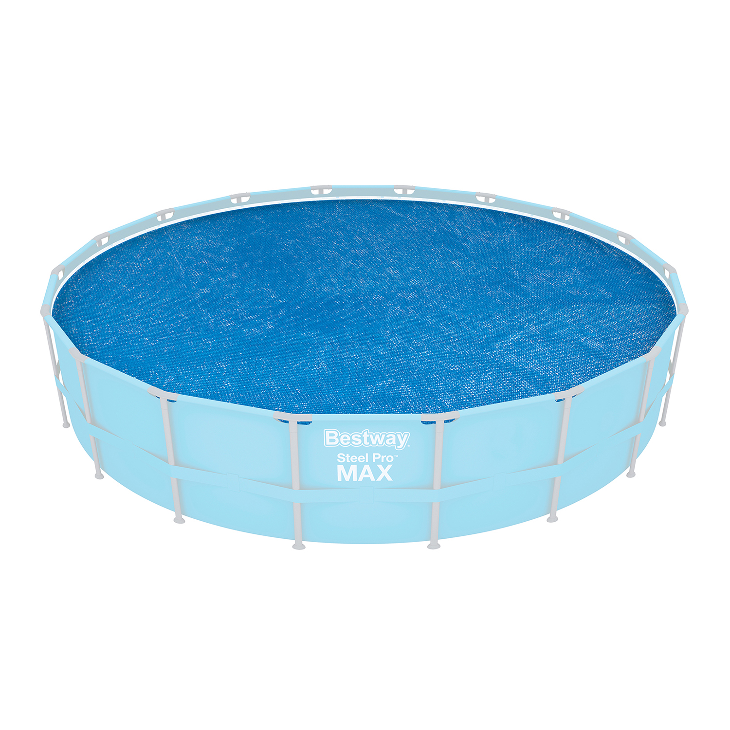 Flowclear™ PE Solarabdeckplane Ø 527 cm, blau, rund