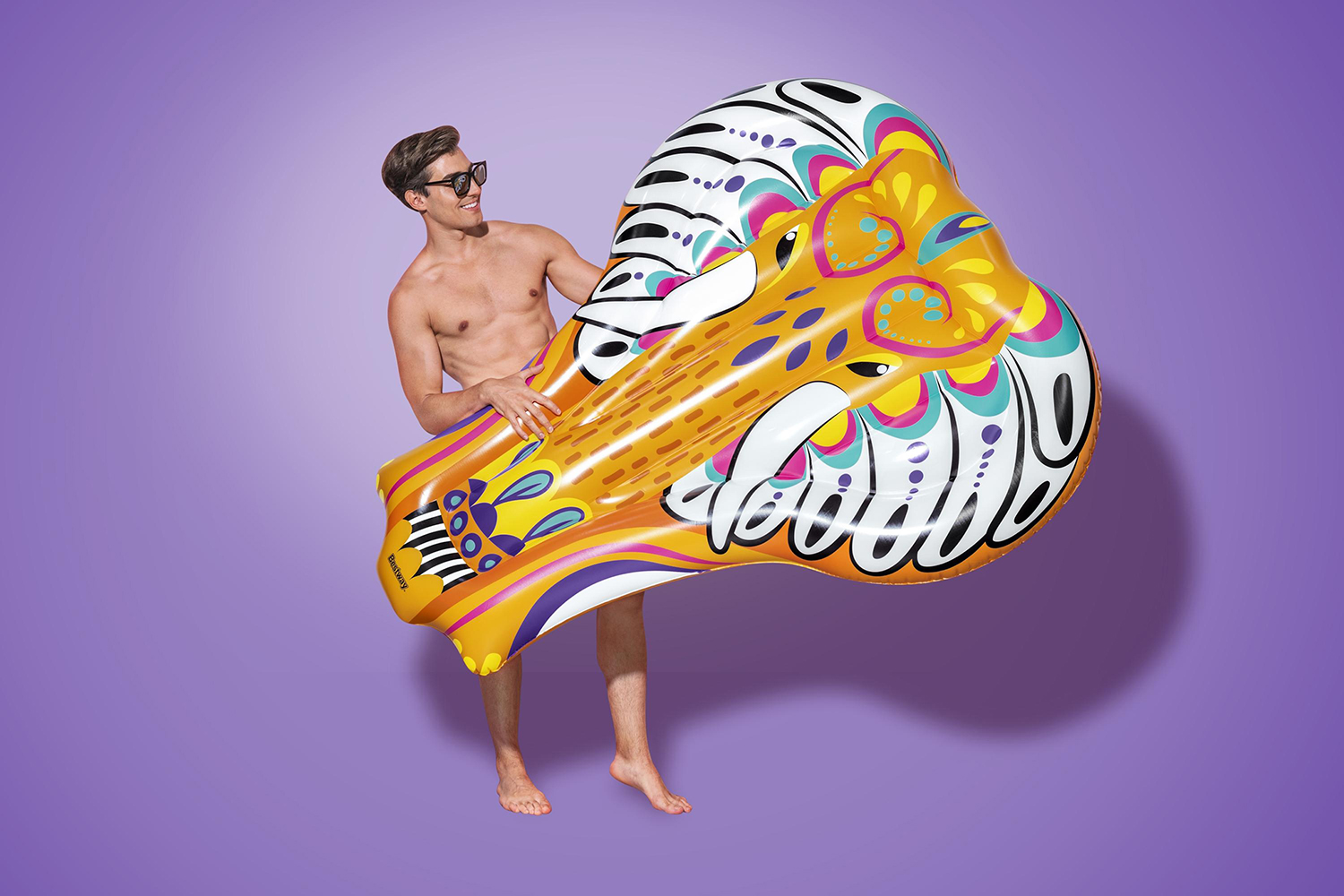 Flirty Fiesta Luftmatratze Elefant 183 x 153 cm