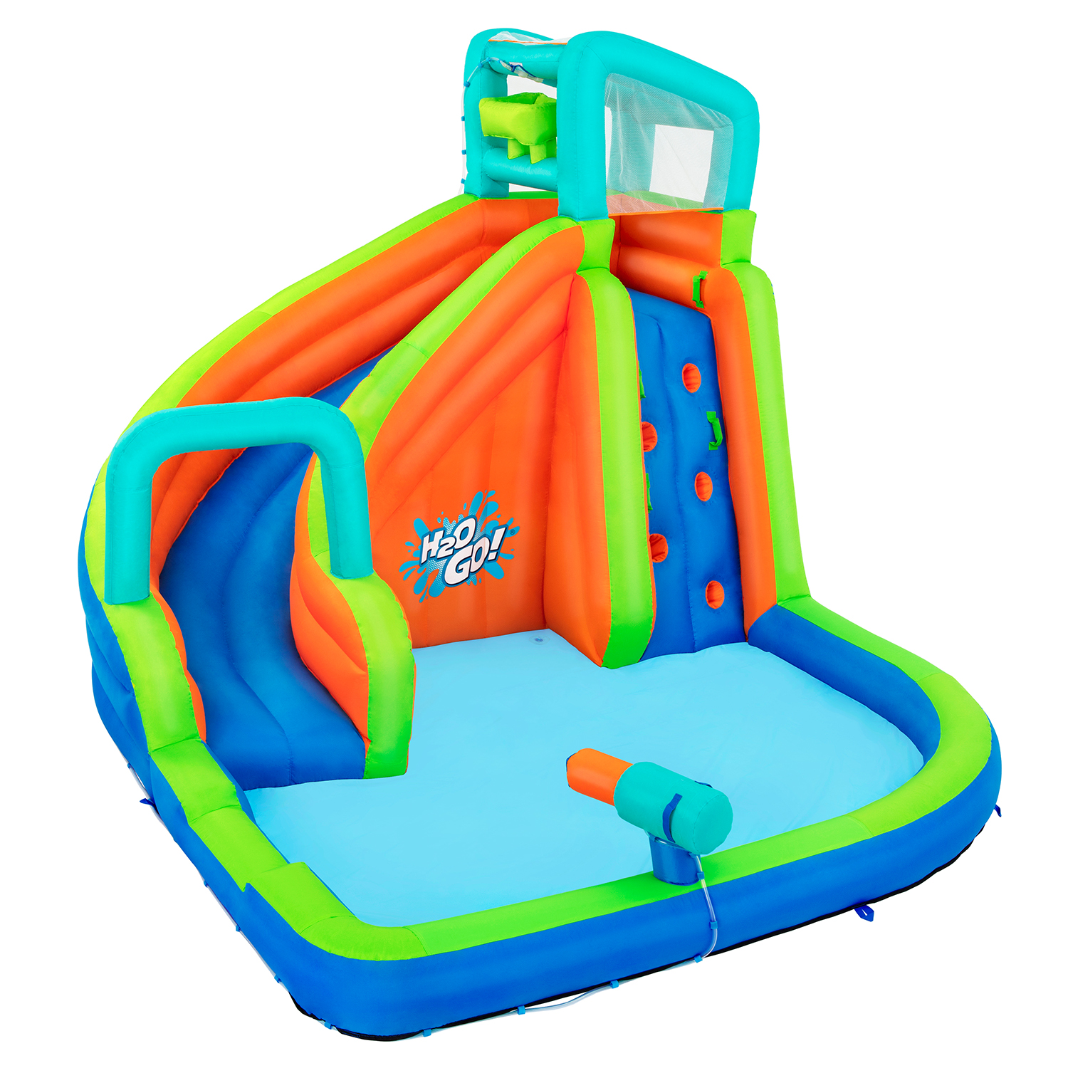 Mega-Wasserpark Turborutsche mit Dauergebläse 365 x 320 x 270 cm