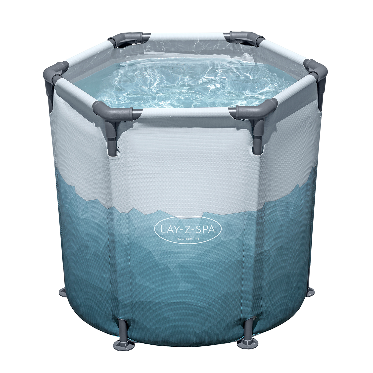 LAY-Z-SPA® Eisbad Glacial Dip™ mit Filterpumpe Ø 90 x 80 cm, rund