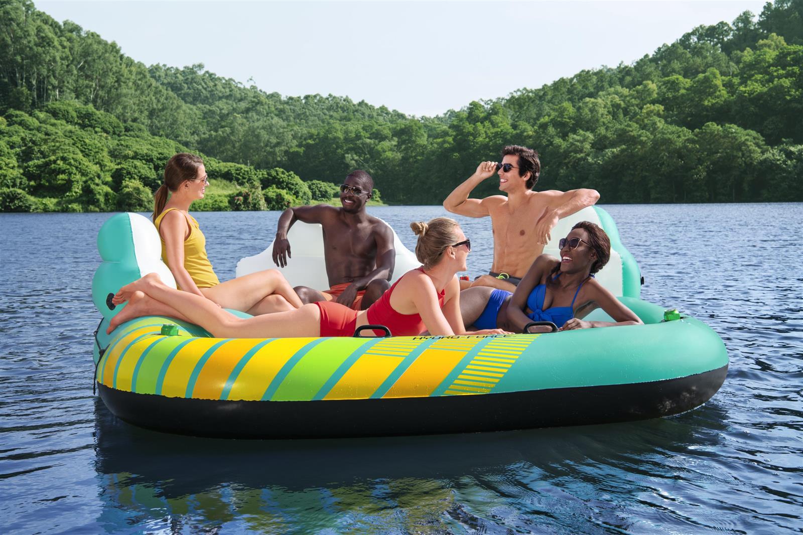 Hydro-Force®  5-Personen-Badeinsel Sunny Lounge 300 x 275 cm