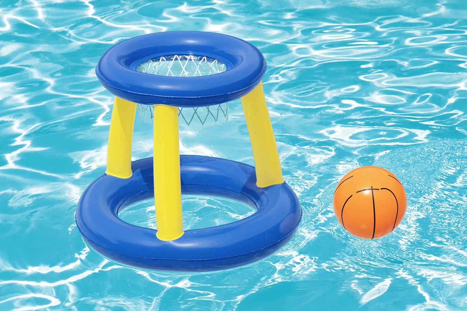 Splash 'N' Hoop Schwimmendes Basketball-Set Ø 59 x 49 cm Splash 'N' Hoop Schwimmendes Basketball-Set Ø 59 x 49 cm