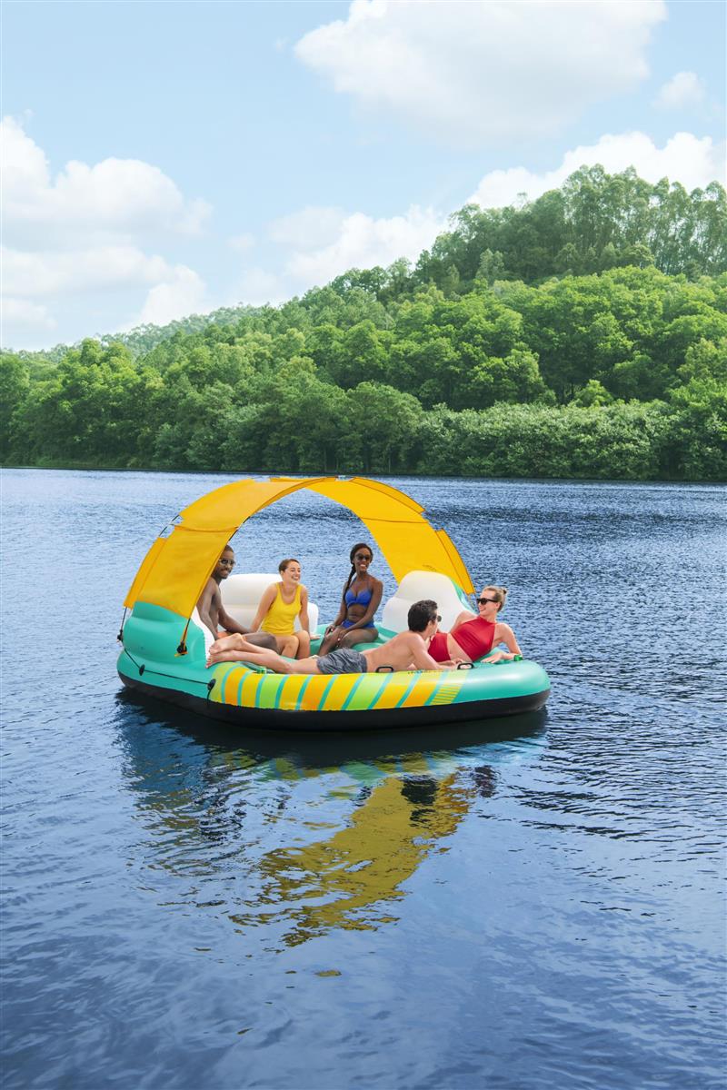 Hydro-Force®  5-Personen-Badeinsel Sunny Lounge 300 x 275 cm