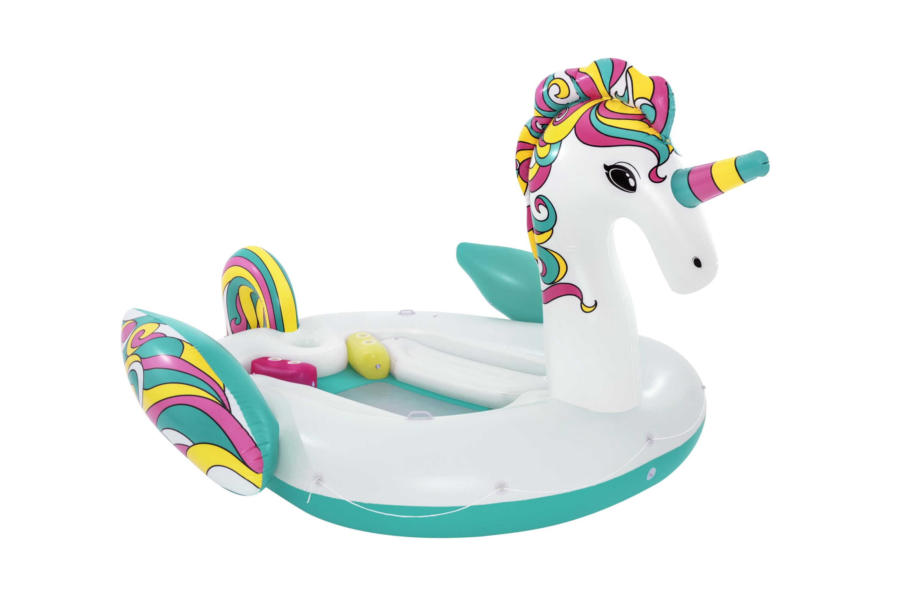 6-Personen-Badeinsel Einhorn 590 x 404 cm