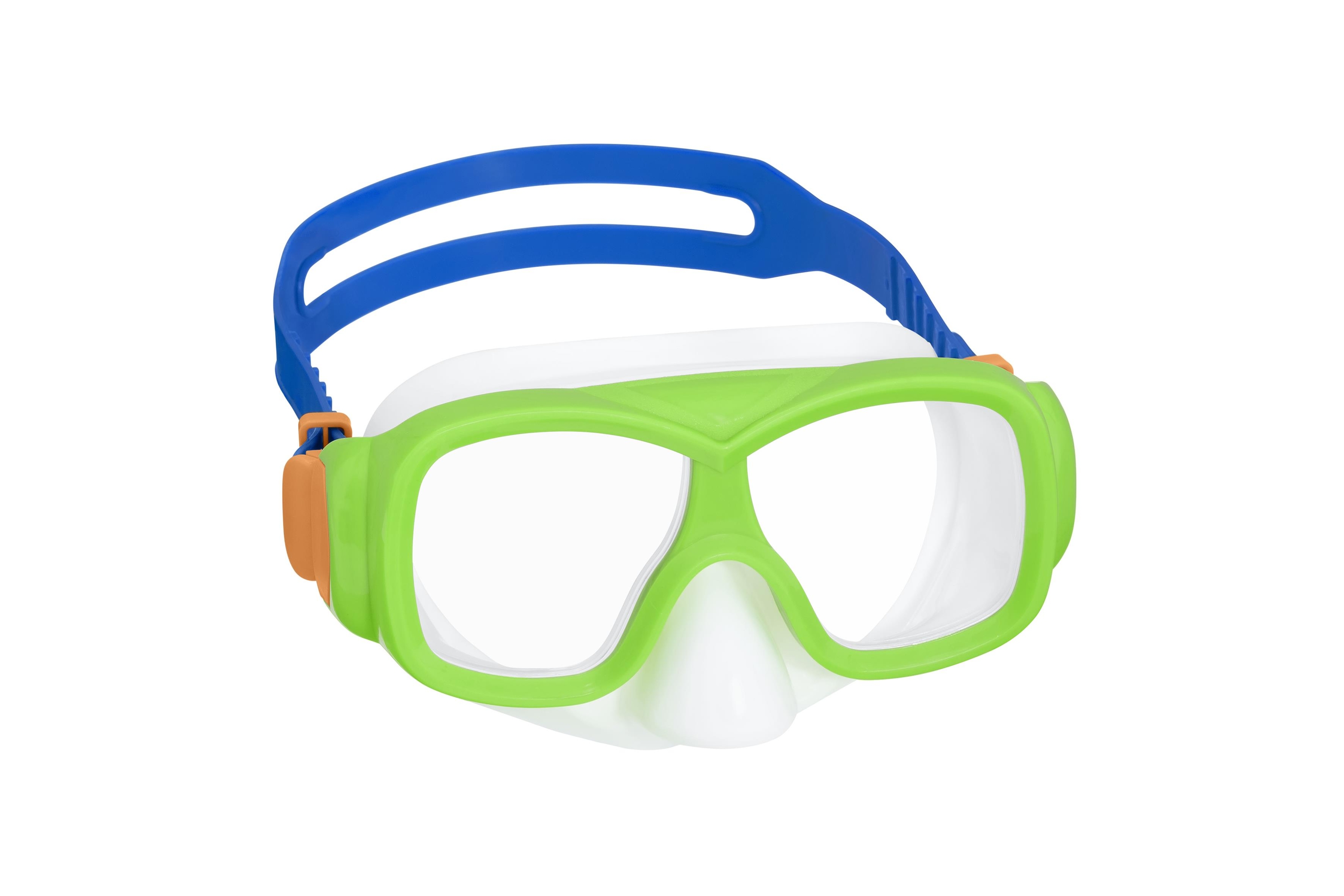 Explora Essential™ Tauchmaske ab 7 Jahren, Grün