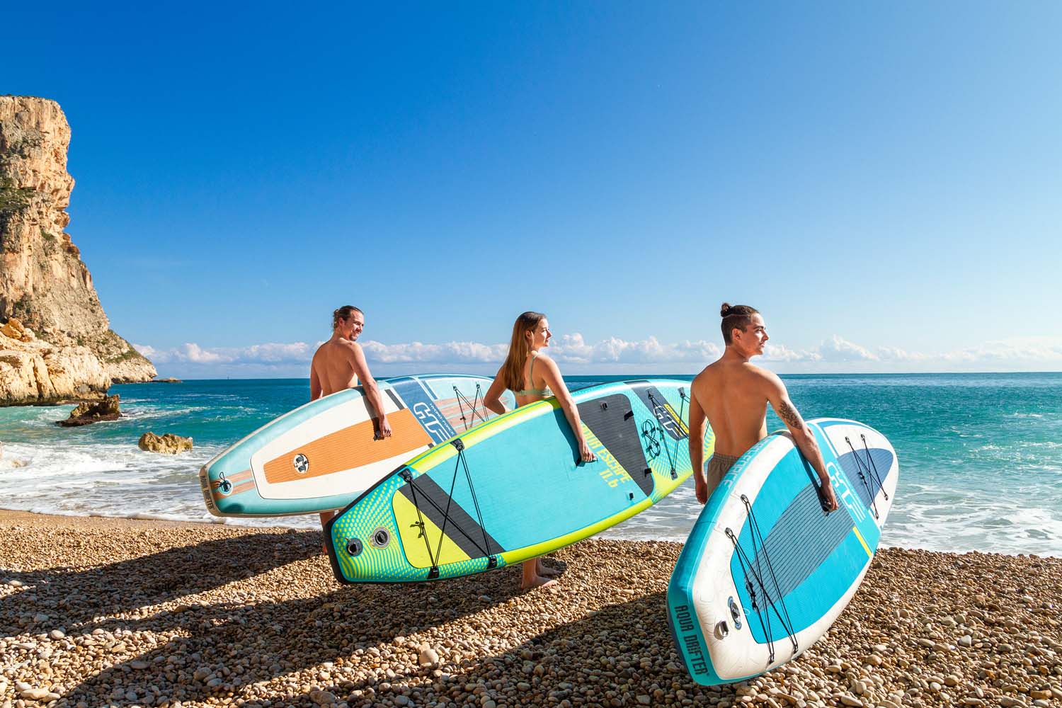 Hydro-Force™ SUP Touring Board-Set Aqua Drifter™ Compactair™ 335 x 84 x 15 cm