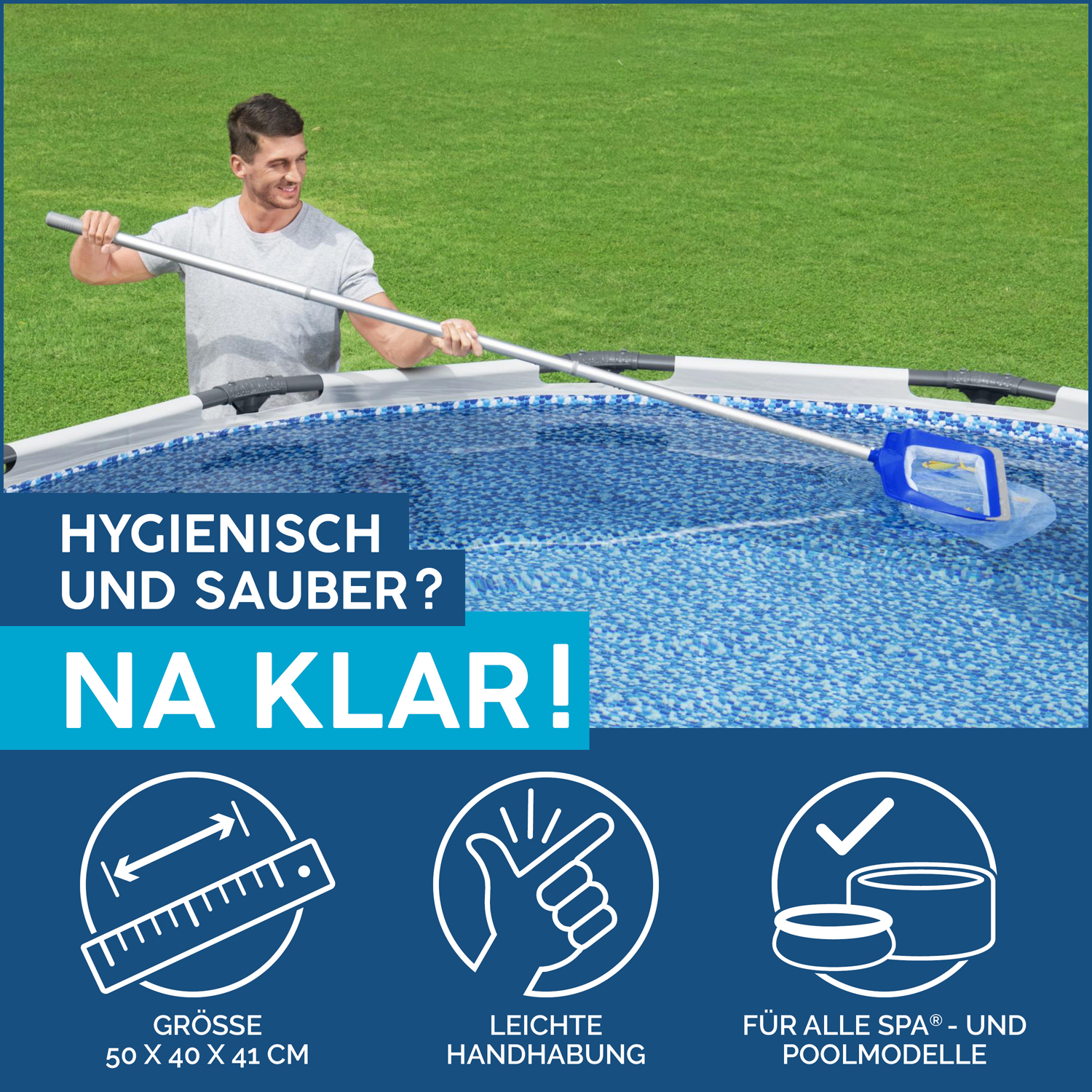 Flowclear™ Kescheraufsatz AquaRake™