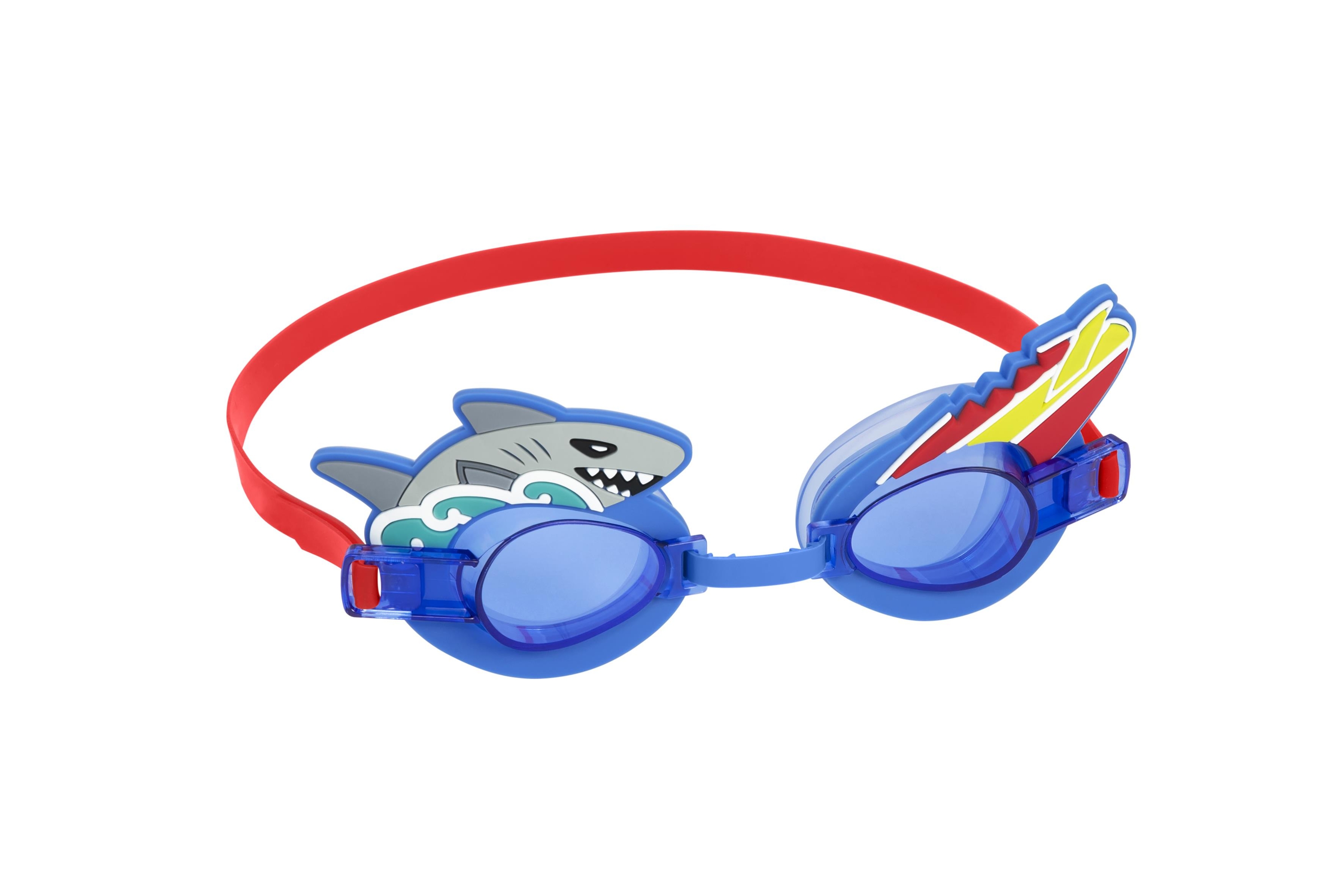 Aqua Pals™ Schwimmbrille ab 3 Jahren, Hai