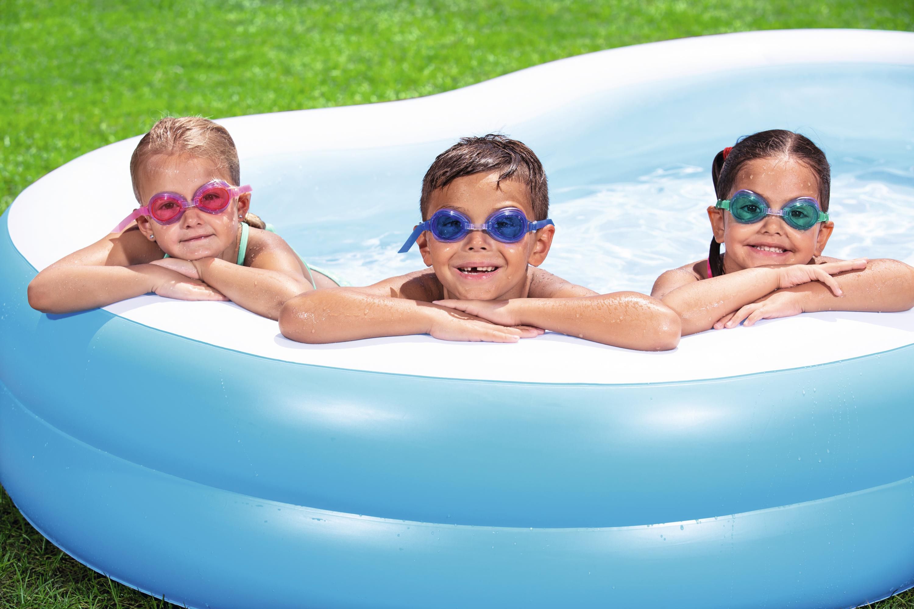 Bestway® 8'7" x 62" x 18"/2.62m x 1.57m x 46cm The Big Lagoon Family Pool