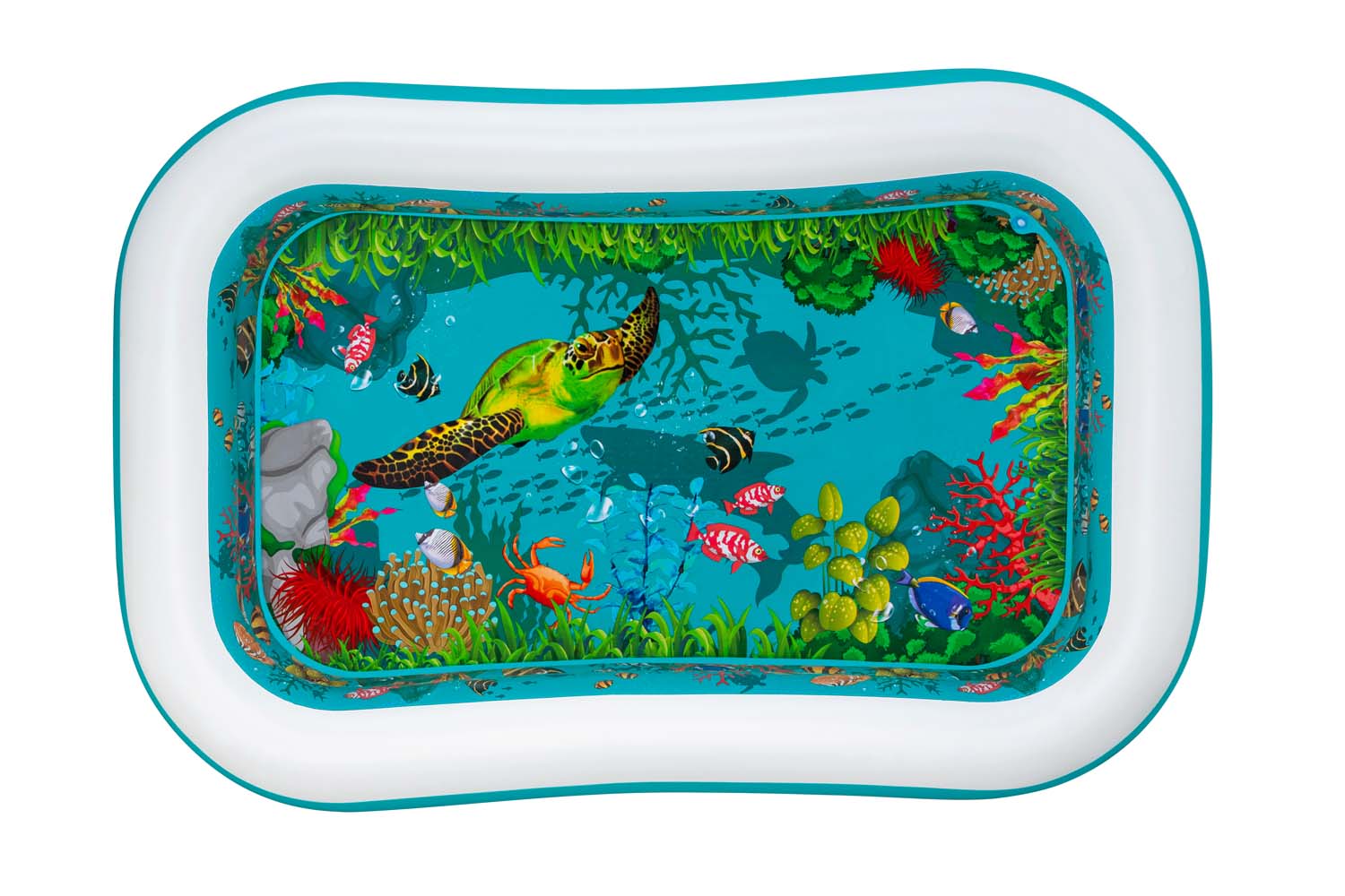 Family Pool 3D Abenteuer 262 x 175 x 51 cm, eckig