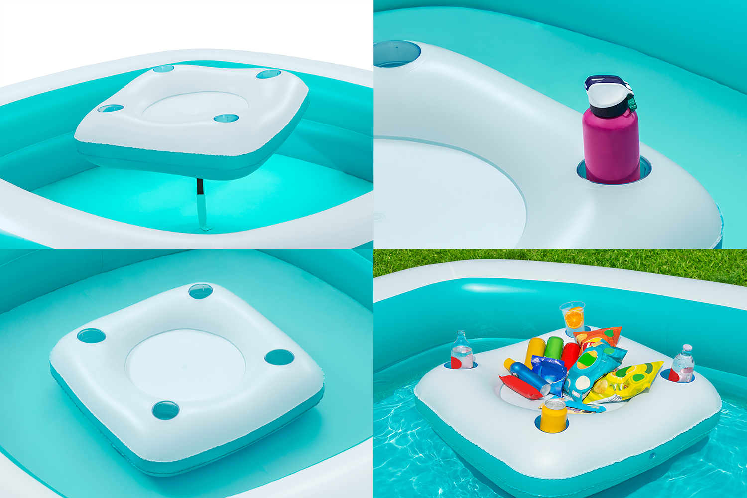 Family Pool Sippin Summer™ 218 x 218 x 48 cm Family Pool Sippin Summer™ 218 x 218 x 48 cm