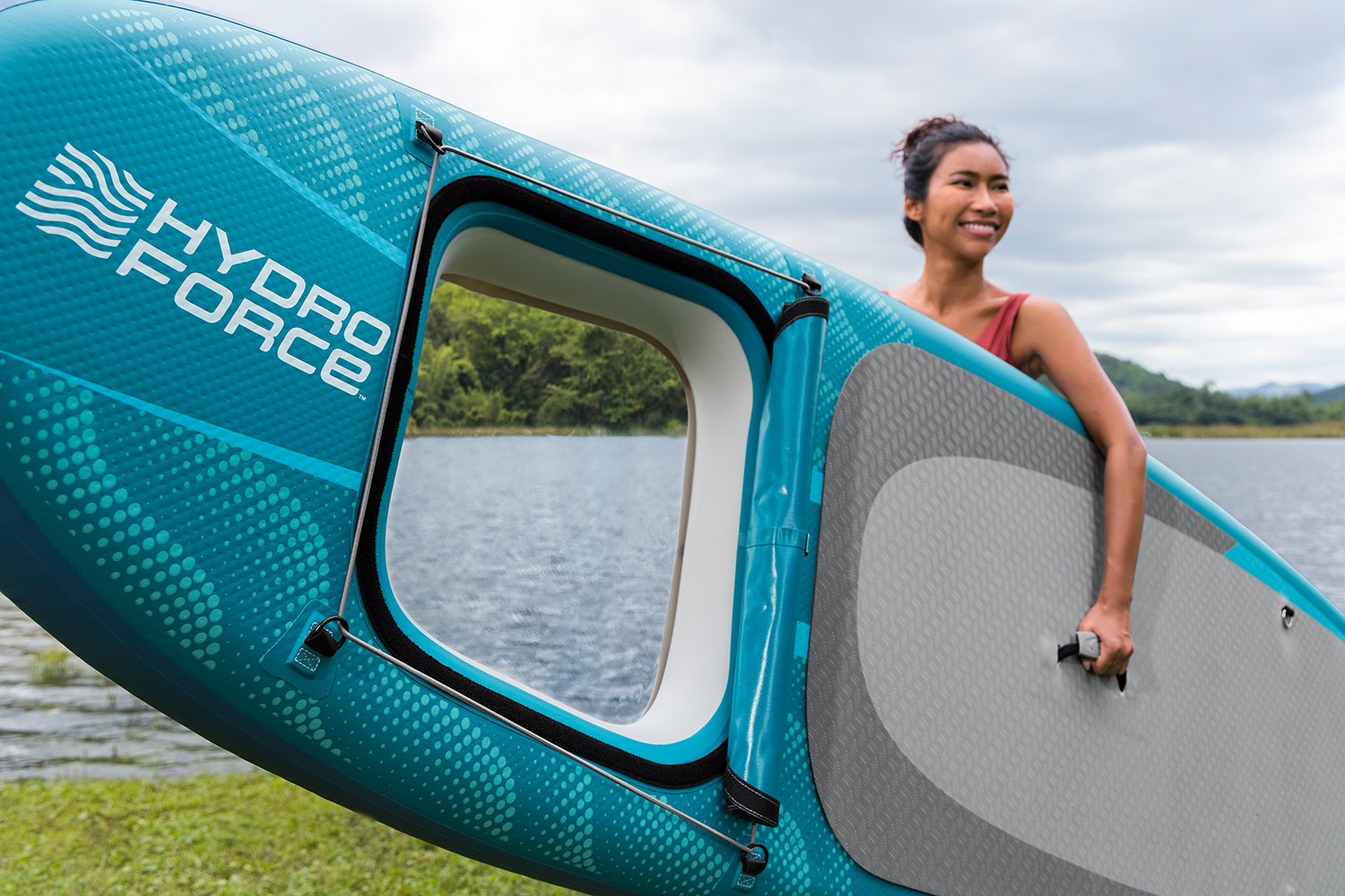 Hydro Force® SUP Freizeit Board-Set Aqua Drifter™ View 335 x 91,5 x 15 cm Hydro Force® SUP Freizeit Board-Set Aqua Drifter™ View 335 x 91,5 x 15 cm