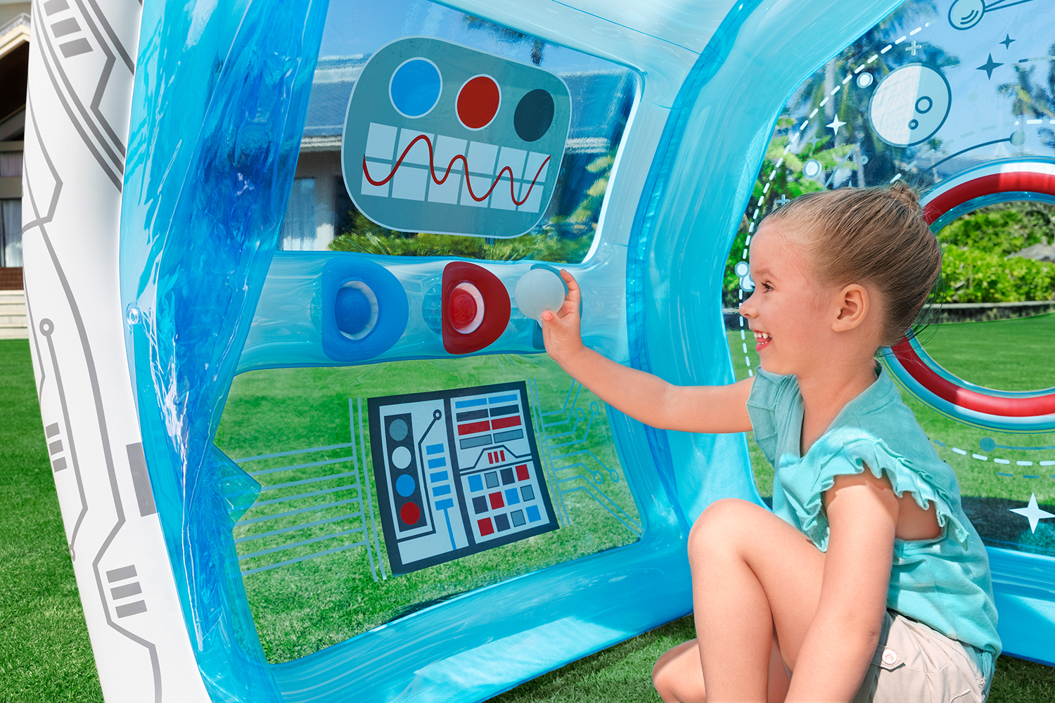 Spielhaus Space Station Exploration™ 125 x 105 x 117 cm Spielhaus Space Station Exploration™ 125 x 105 x 117 cm