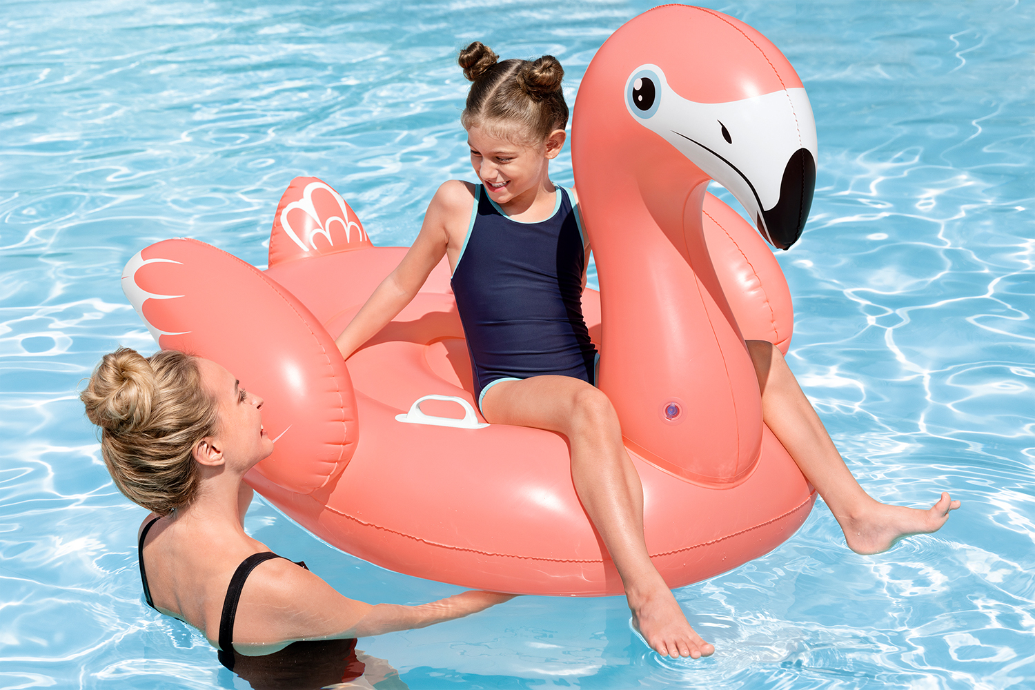 Schwimmtier Flamingo 128 x 110 x 87 cm