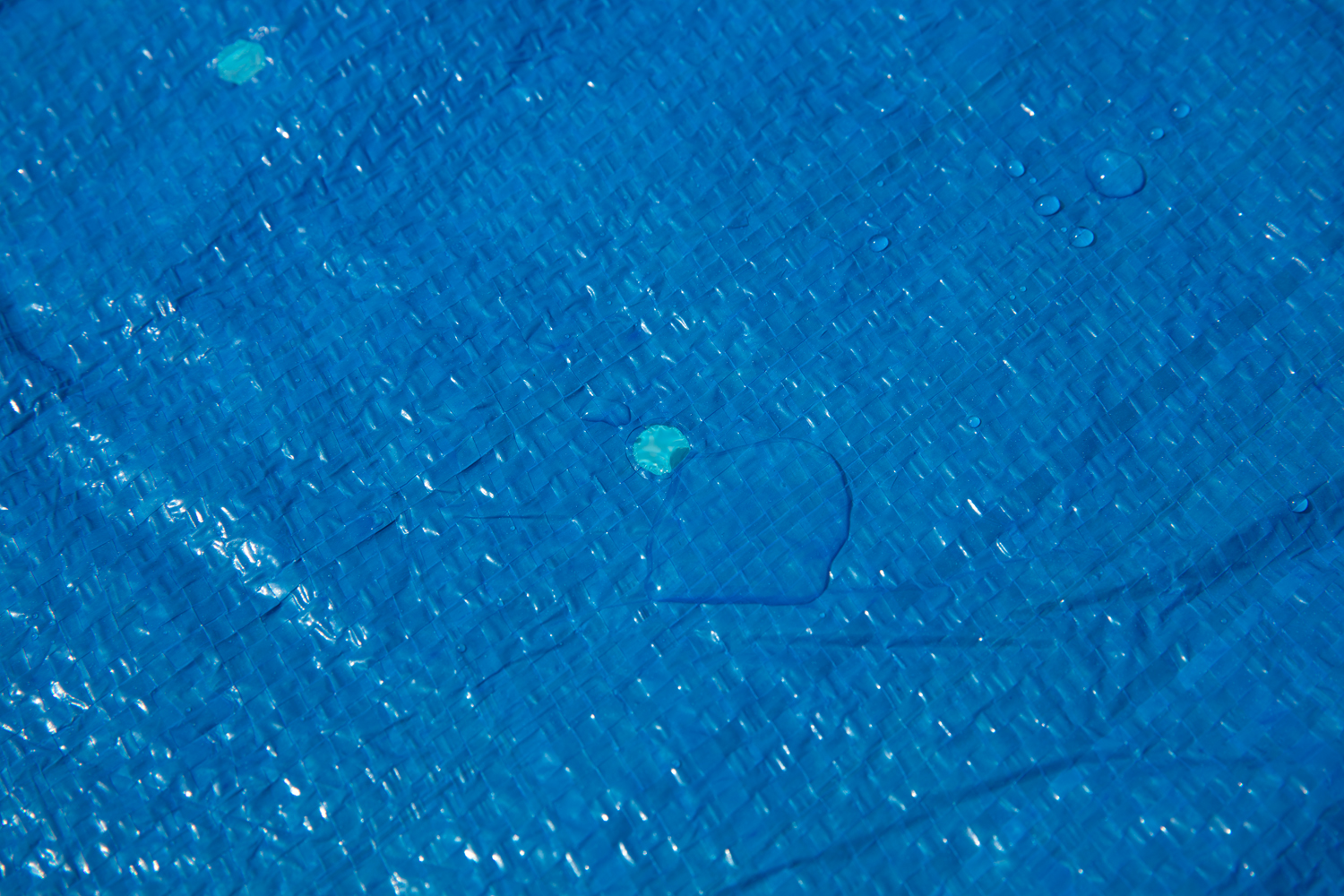 PE-Abdeckplane passend für 305 x 183 cm Family Pools, blau, eckig