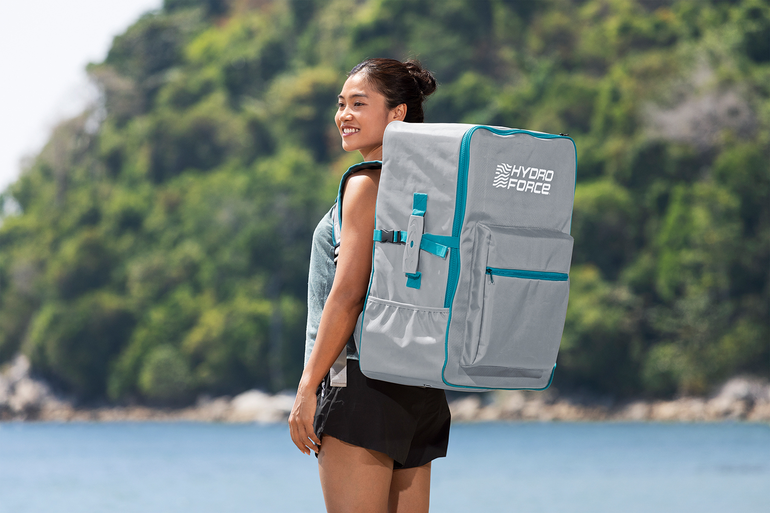 Hydro Force® Kajak-Set Surge Elite™ X1 312 x 94 x 30 cm