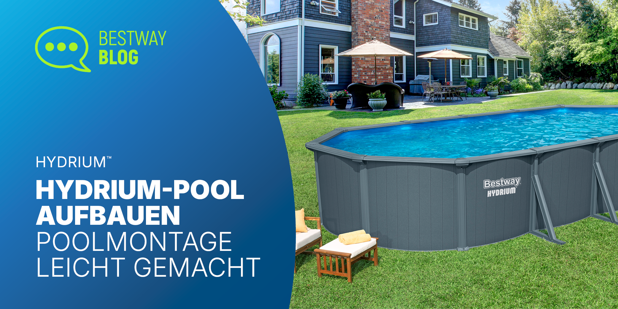 Hydrium-Pool Schritt für Schritt: Sicher aufbauen, entspannt genießen