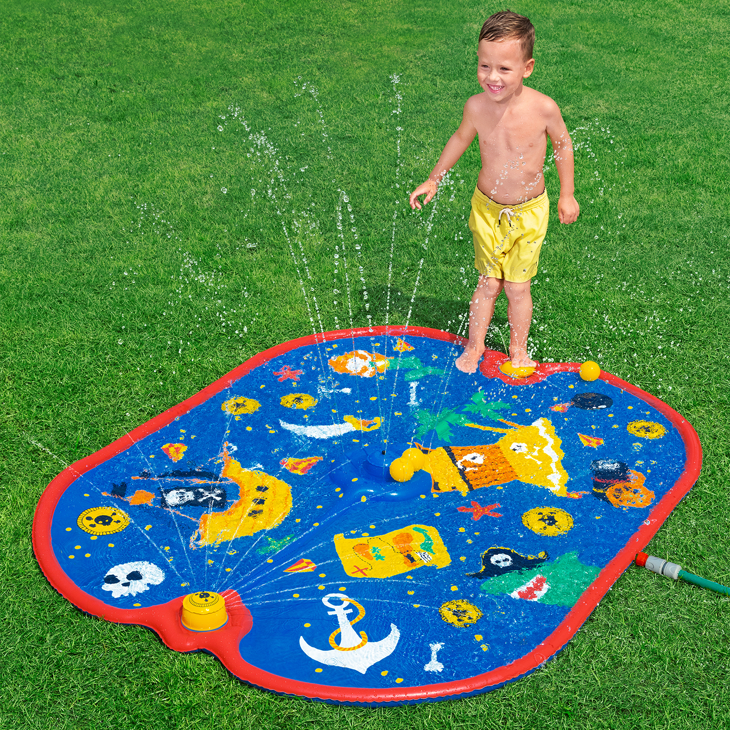 Wassermatte Pirat 170 x 140 cm