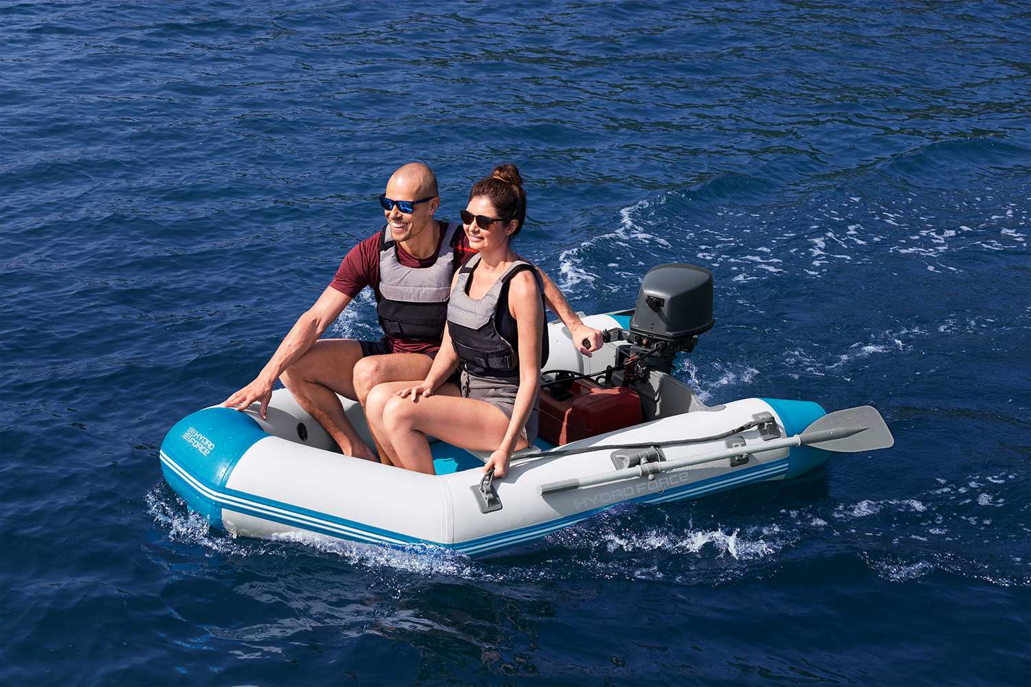 Hydro Force® Sportboot-Set Caspian 230 x 130 x 33 cm Hydro Force® Sportboot-Set Caspian 230 x 130 x 33 cm