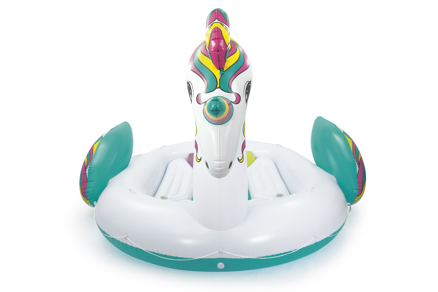 6 Personen Badeinsel Einhorn 590 x 404 cm