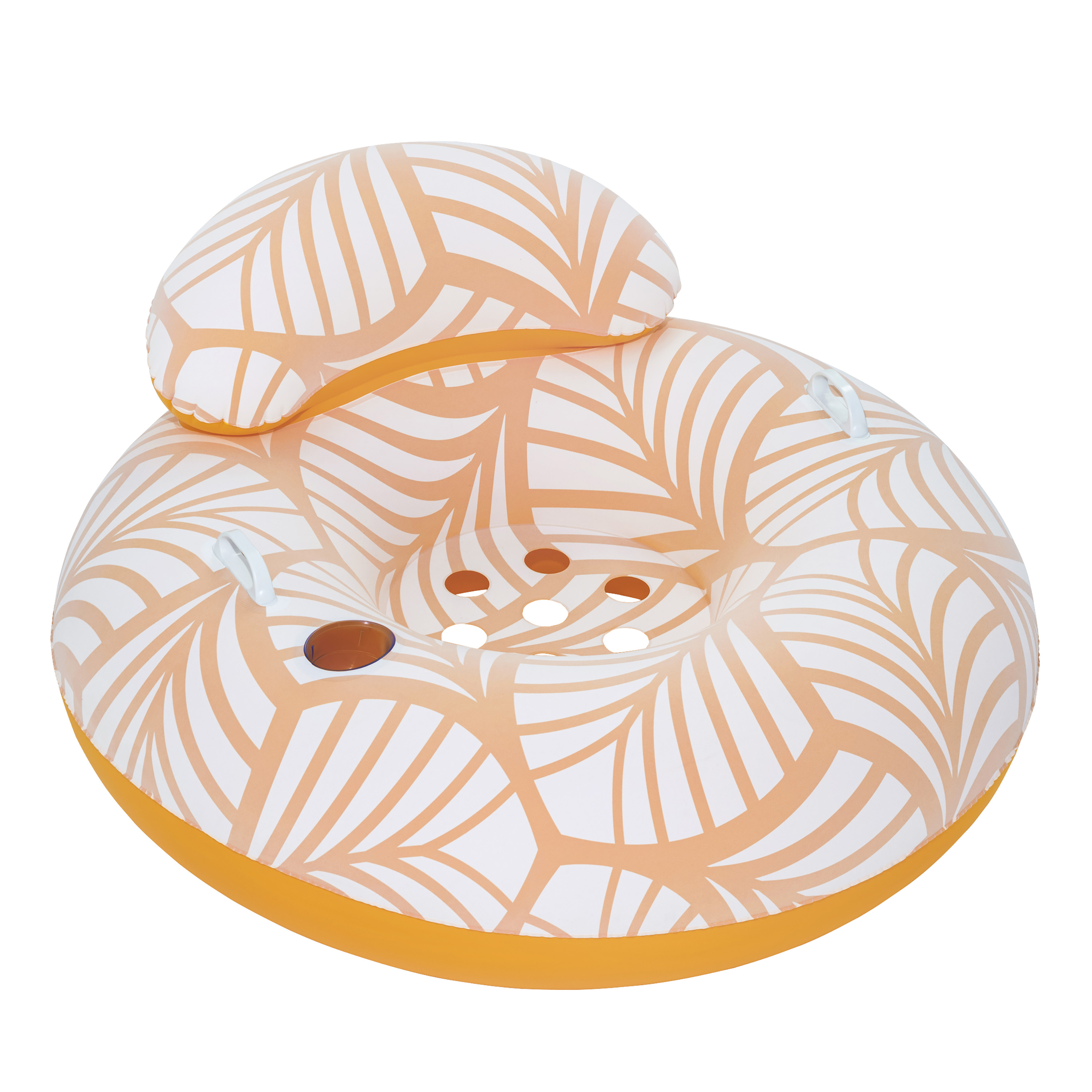 Schwimmring mit Textiloberfläche & Kopfstütze Ø 104 x 48 cm