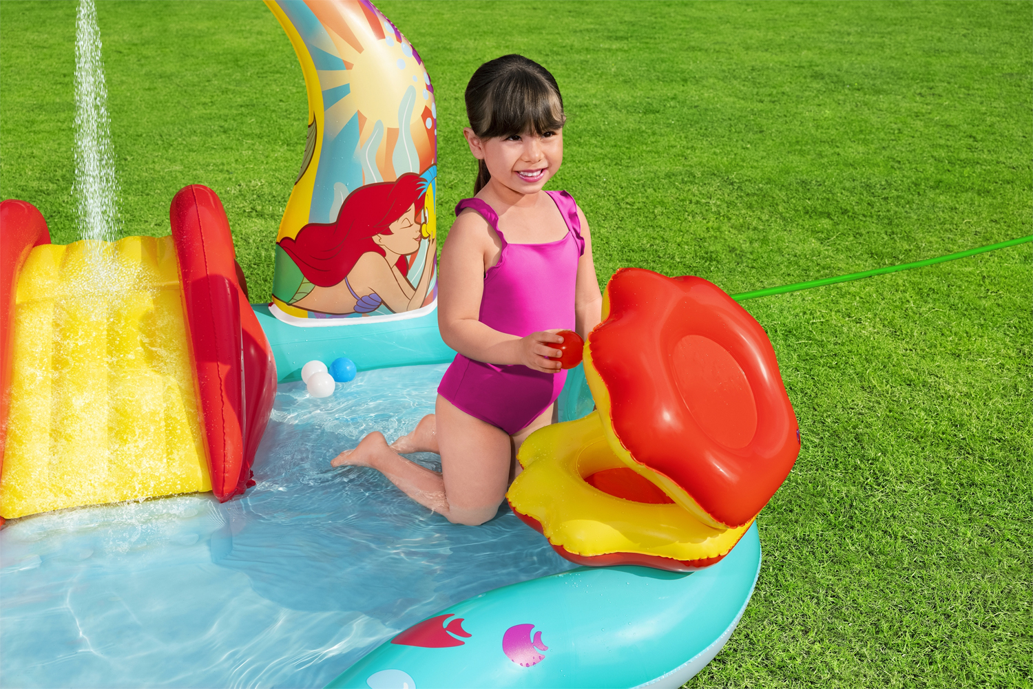Wasserspielcenter Little Mermaid 221 x 193 x 117 cm