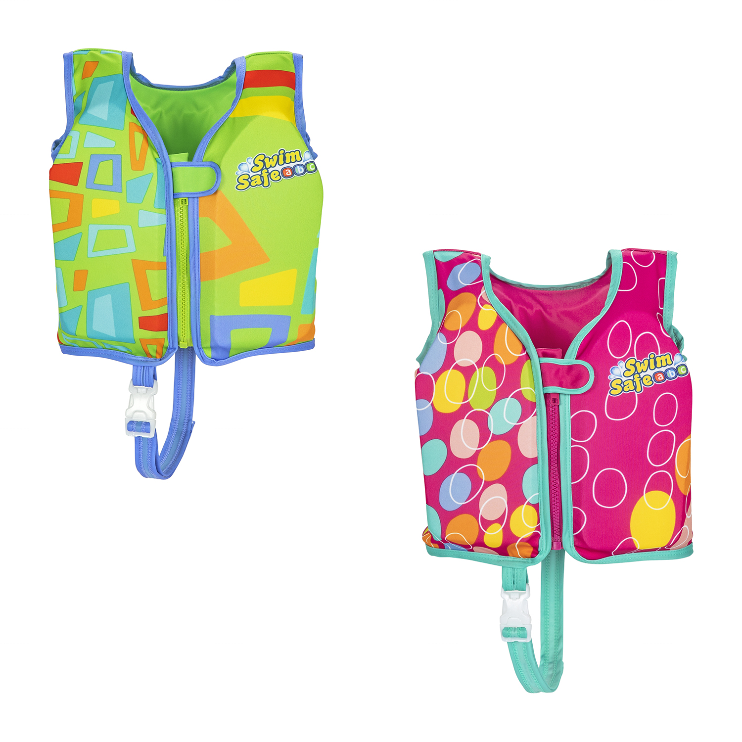 Swim Safe ABC™ Schwimmweste mit Textilbezug Stufe B AquaStar™ 1-3 Jahre, sortiert
