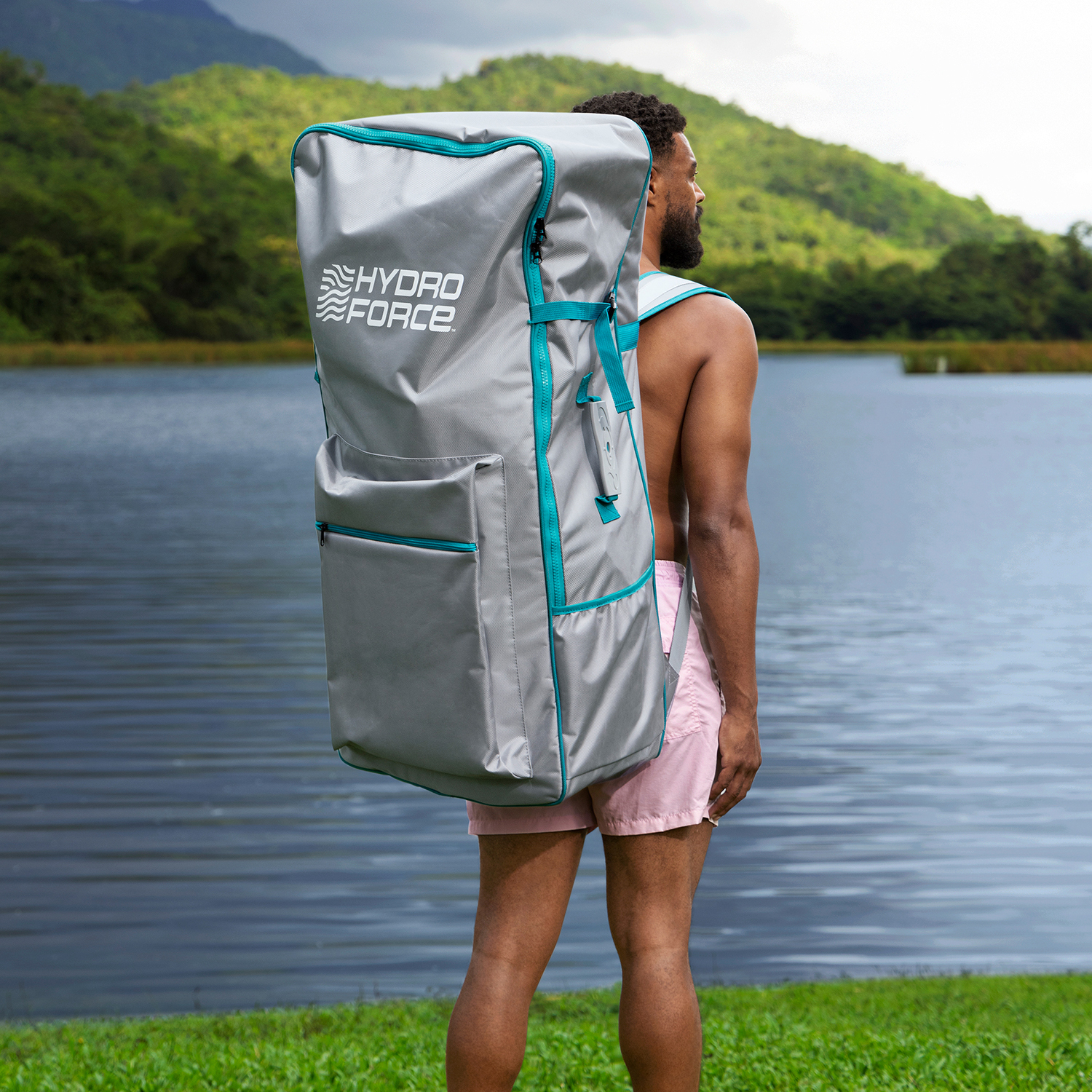 Hydro Force® SUP Allround Board-Set Freesoul Elite™ mit Sitz 335 x 84 x 15 cm