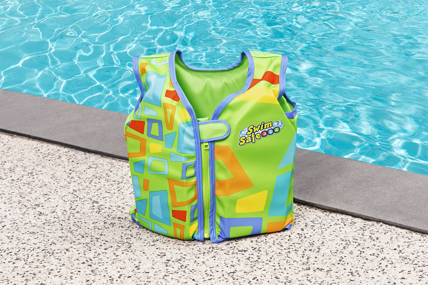 Swim Safe ABC™ Schwimmweste mit Textilbezug Stufe B Aqua Star™ 3-6 Jahre, sortiert