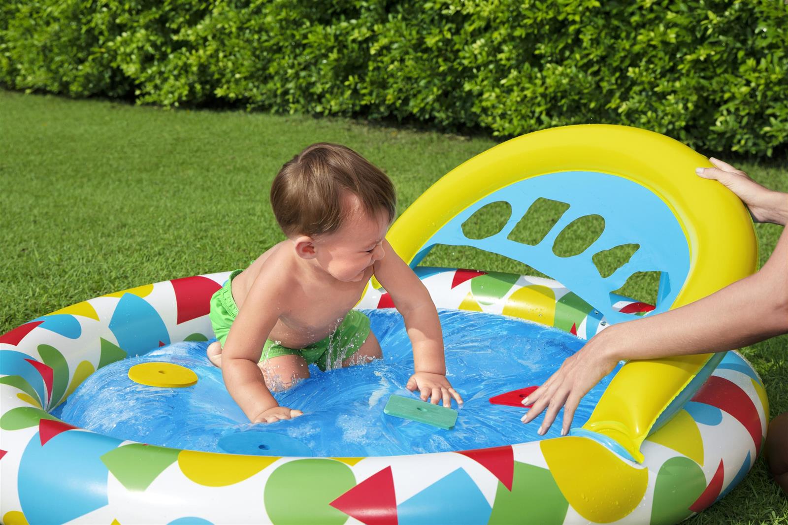 Lil' Splash & Learn™ Planschbecken 120 x 117 x 46 cm