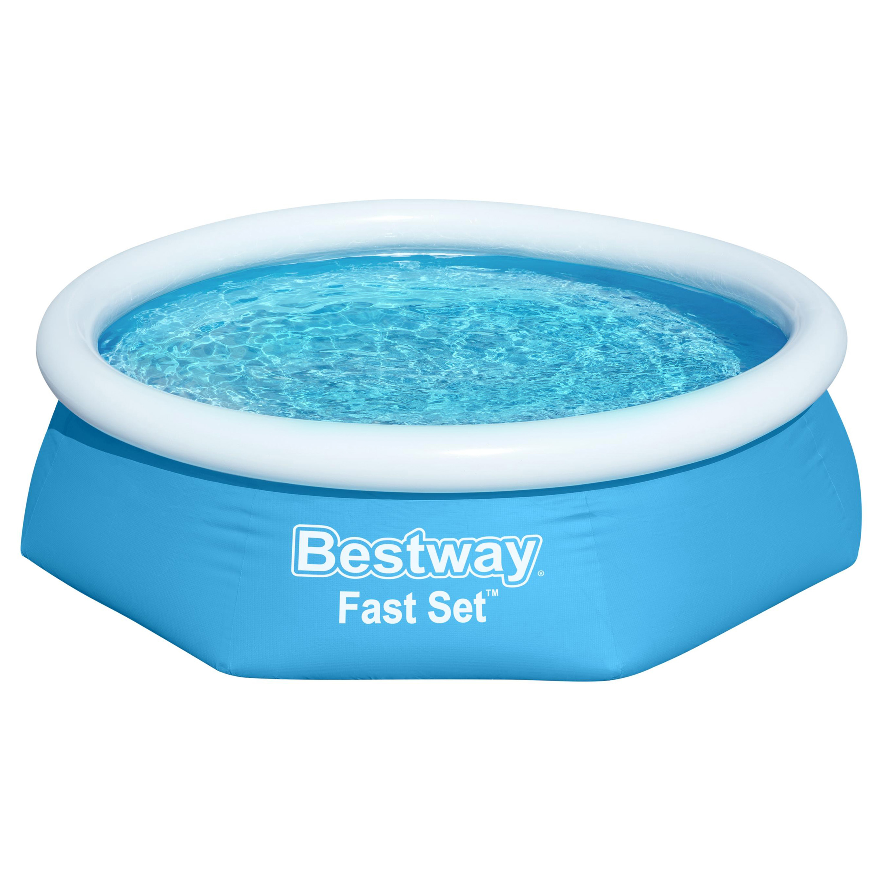 Fast Set™ Aufstellpool Set mit Filterpumpe Ø 244 x 61 cm, blau, rund