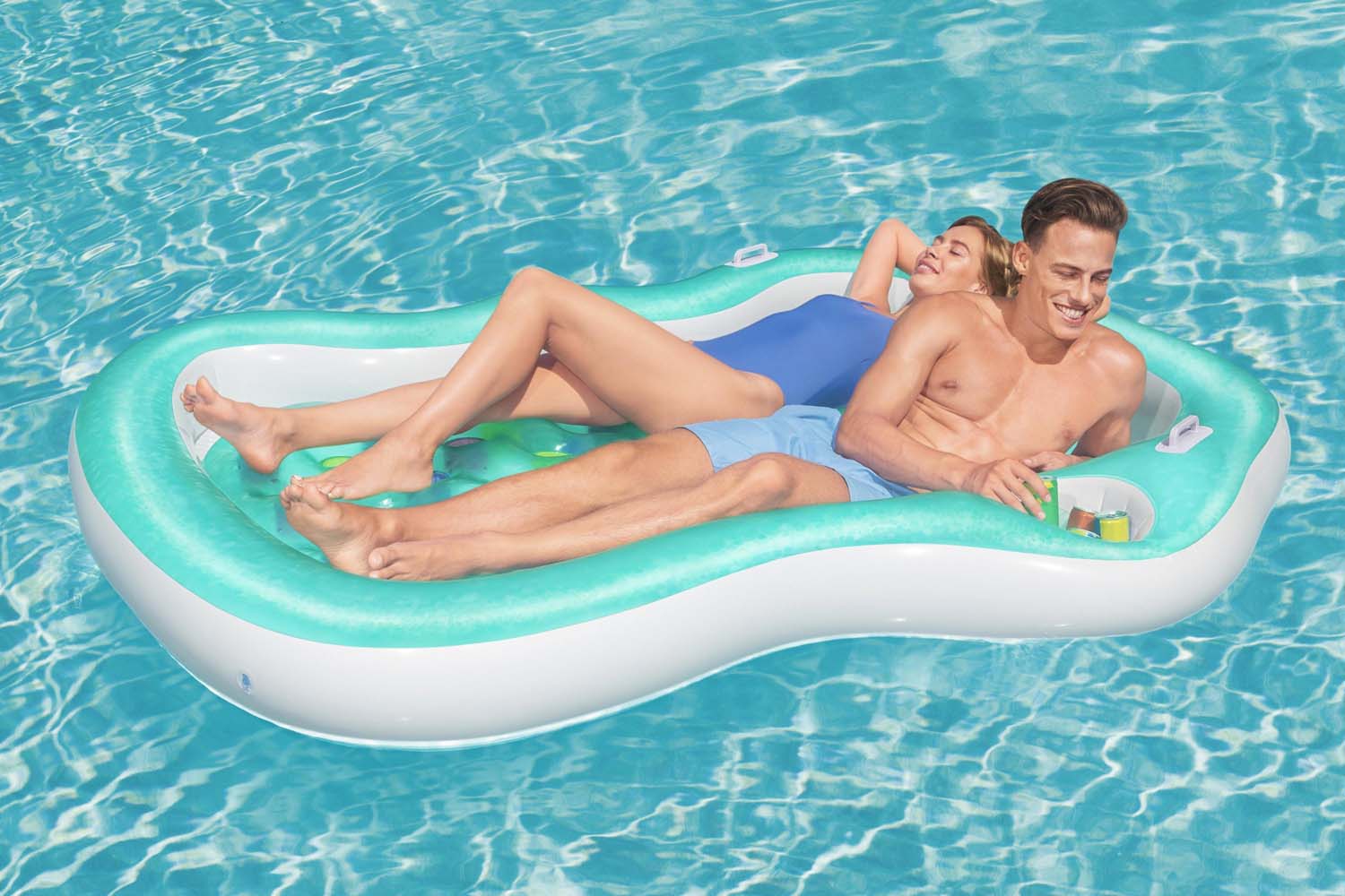 Luftmatratze Summer Colors™ für 2 Personen 224 x 174 cm
