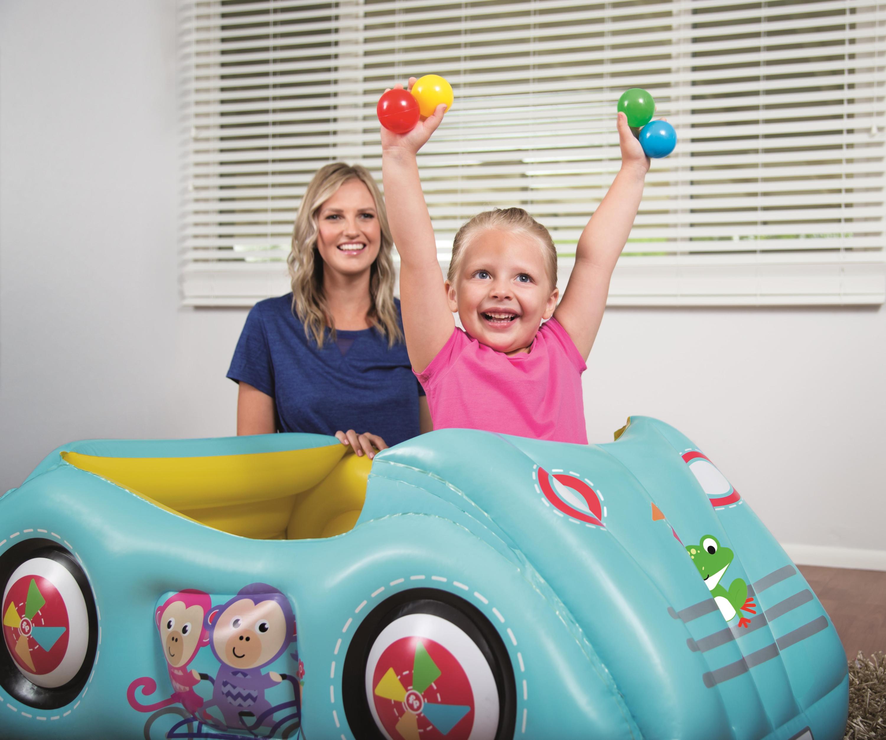 Fisher-Price® 47" x 31" x 20"/1.19m x 79cm x 51cm Race Car Ball Pit