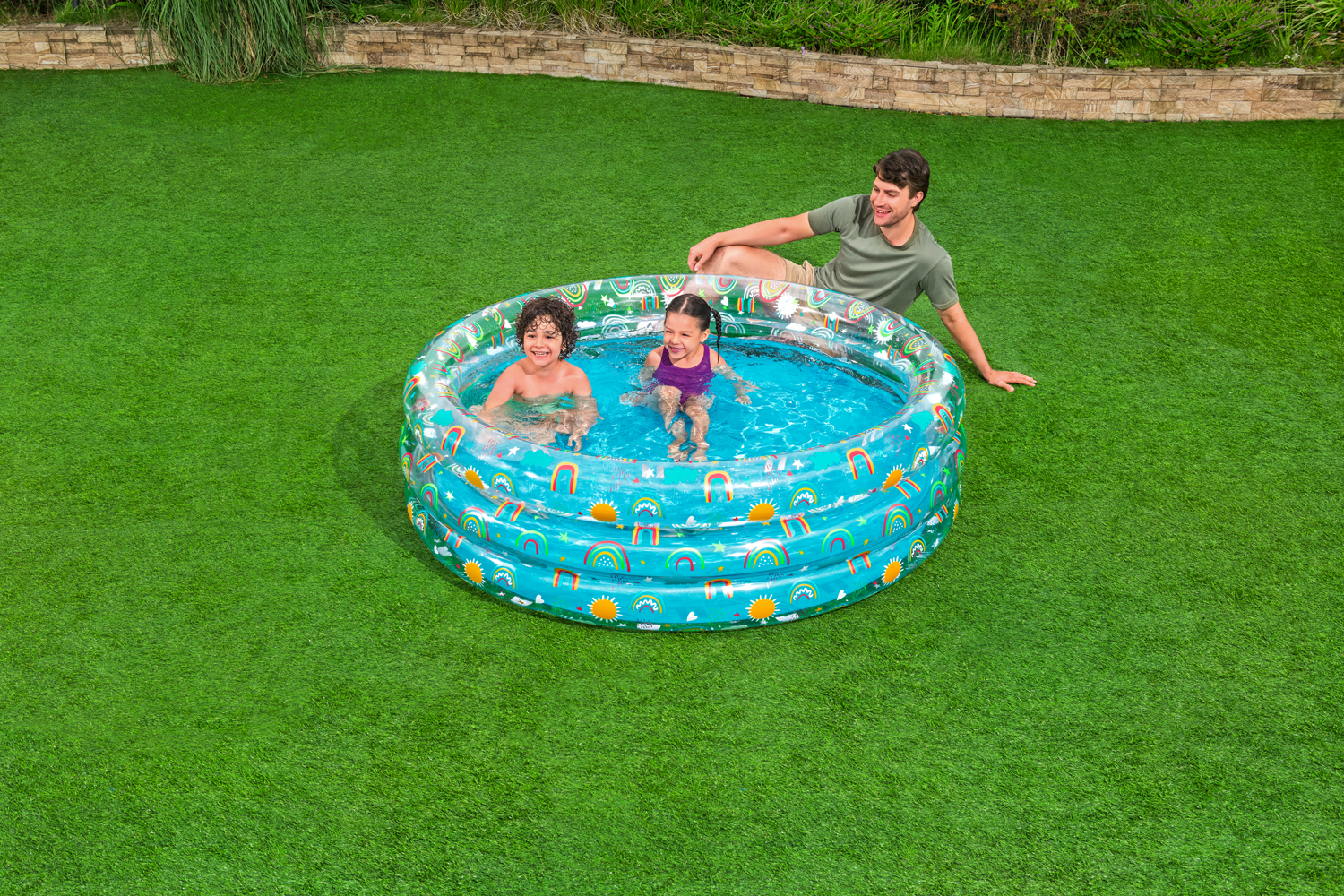 Planschbecken Rainbow Splash™ Ø 170 x 53 cm