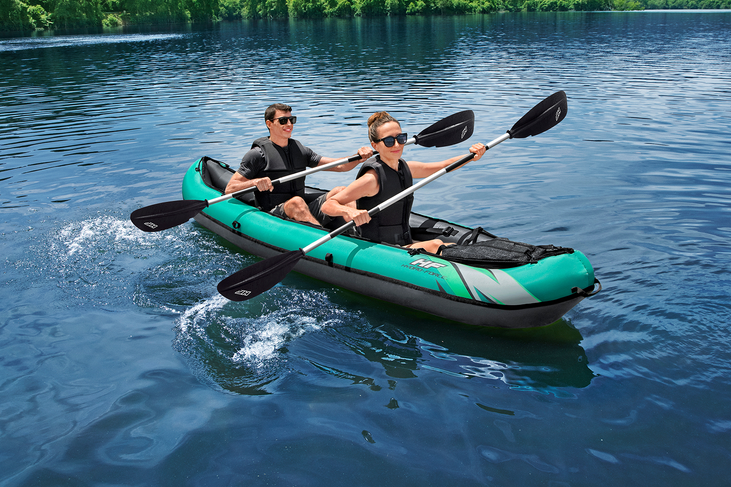 Hydro-Force™ Kajak Set Ventura Elite™ X2 330 x 86 x 48 cm