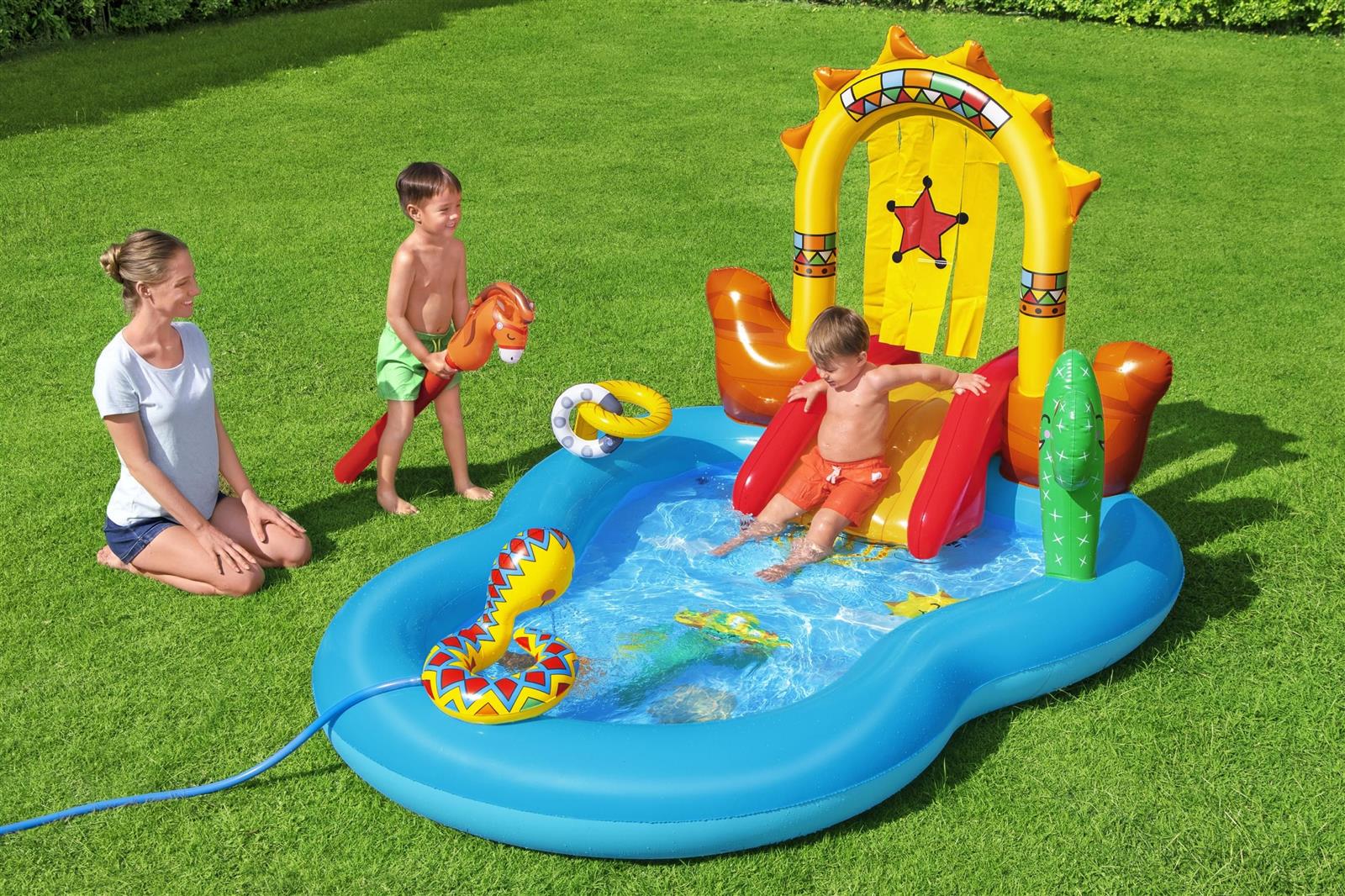 Wasserspielcenter Wild West 264 x 188 x 140 cm