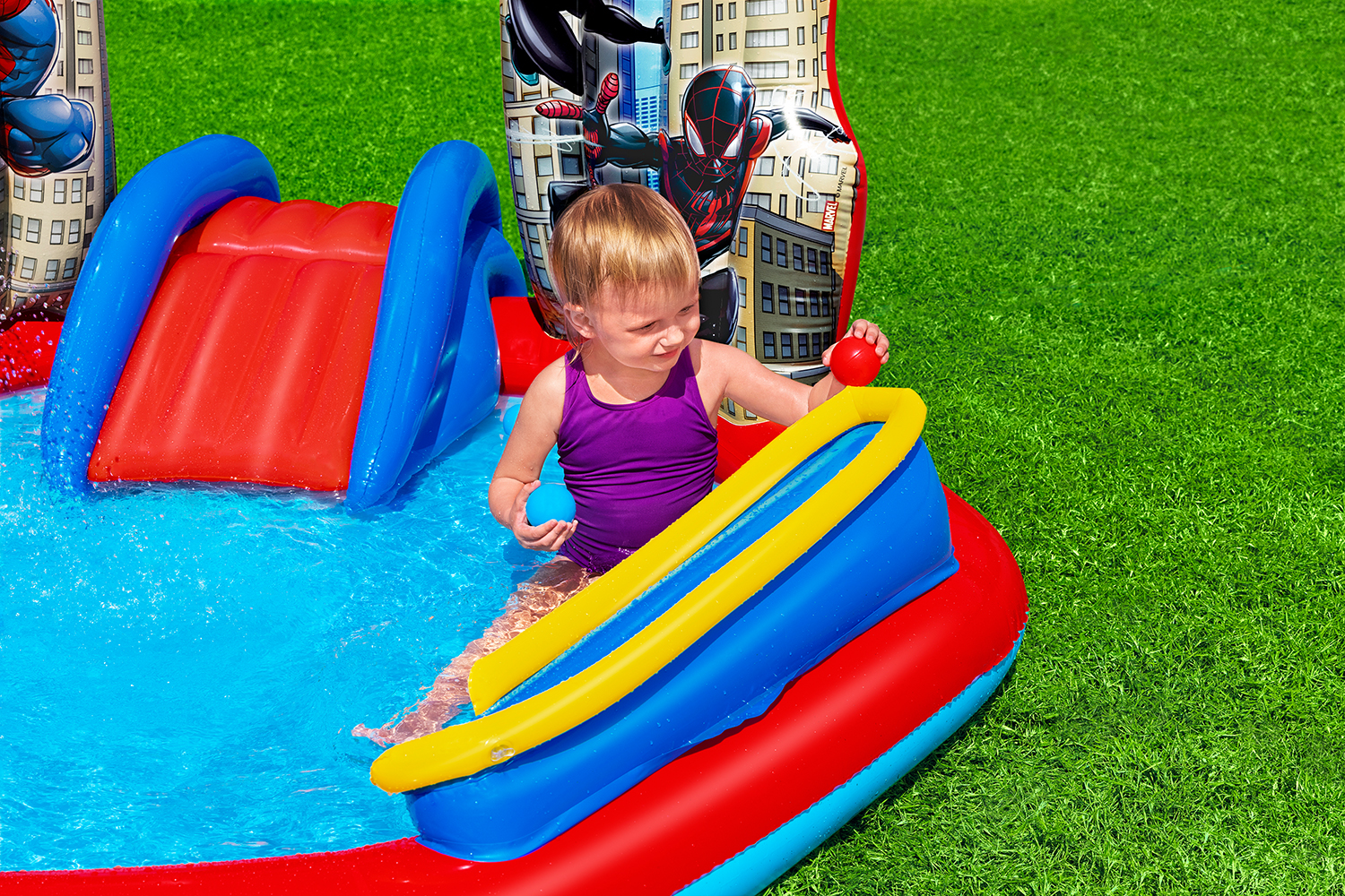 Spider-Man™ Wasserspielcenter 211 x 206 x 127 cm