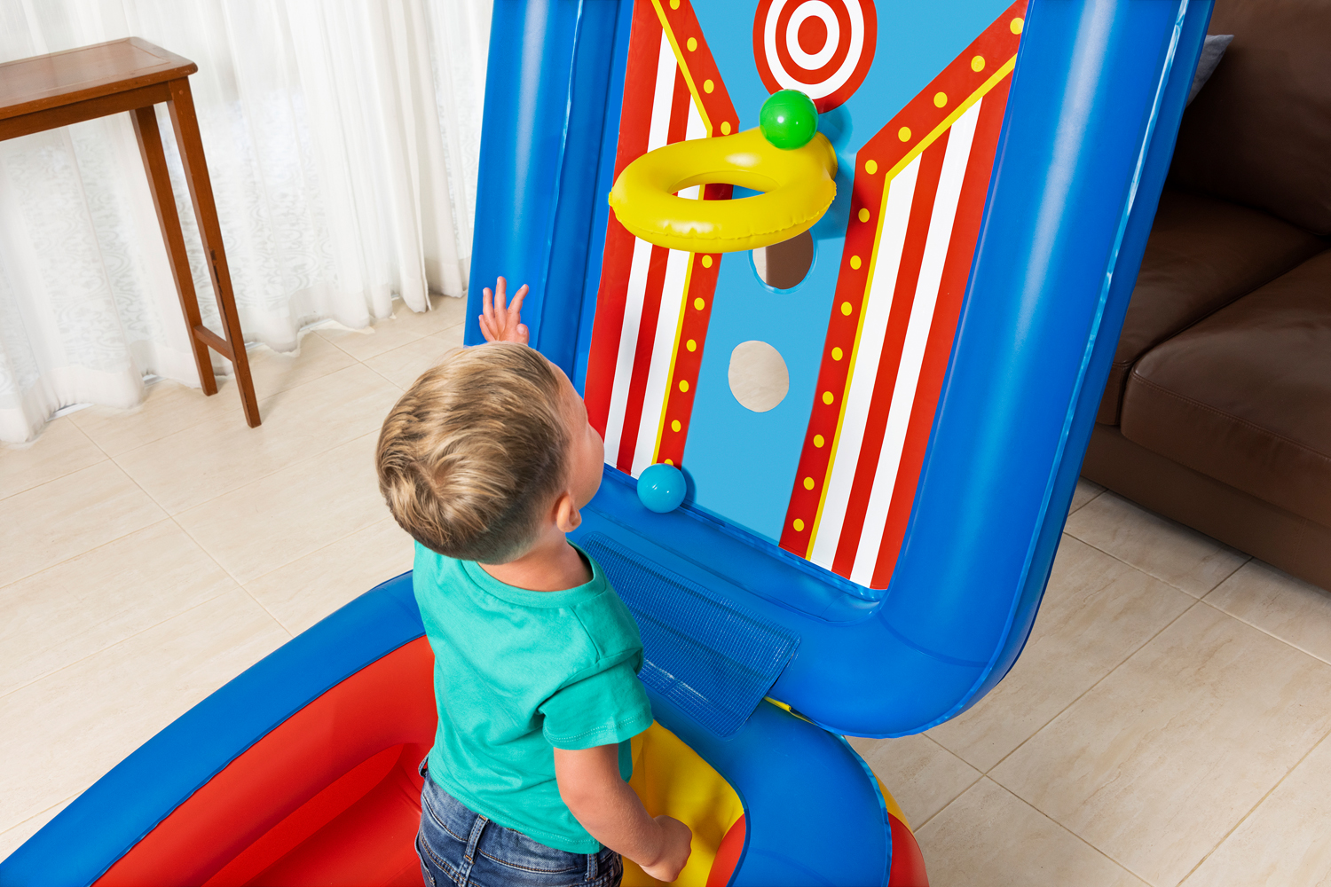 Multifunktionales Bällebad Flip 'n Toss™ 110 x 81 x 140 / 62 cm