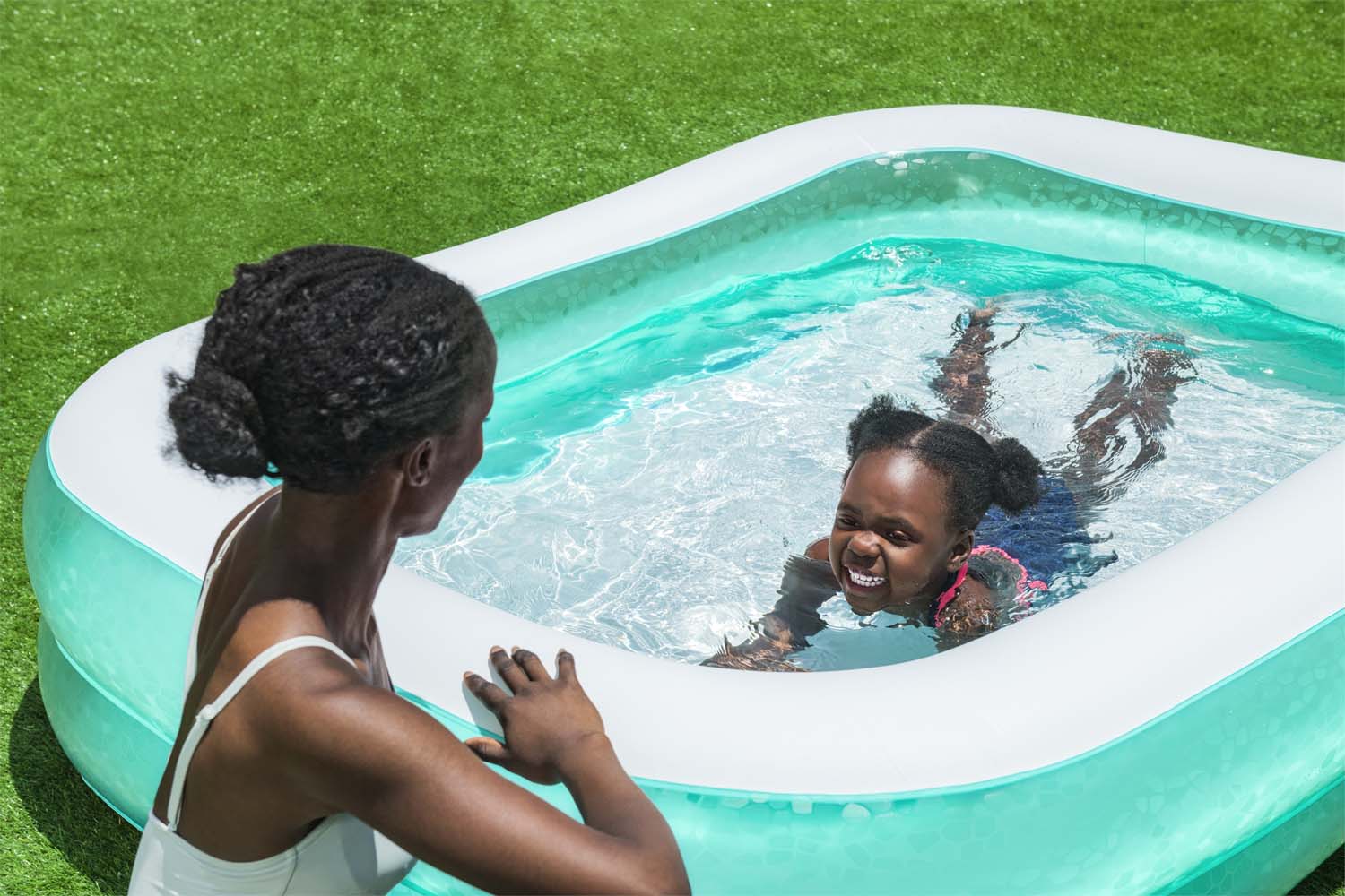Family Pool 200 x 146 x 48 cm, eckig