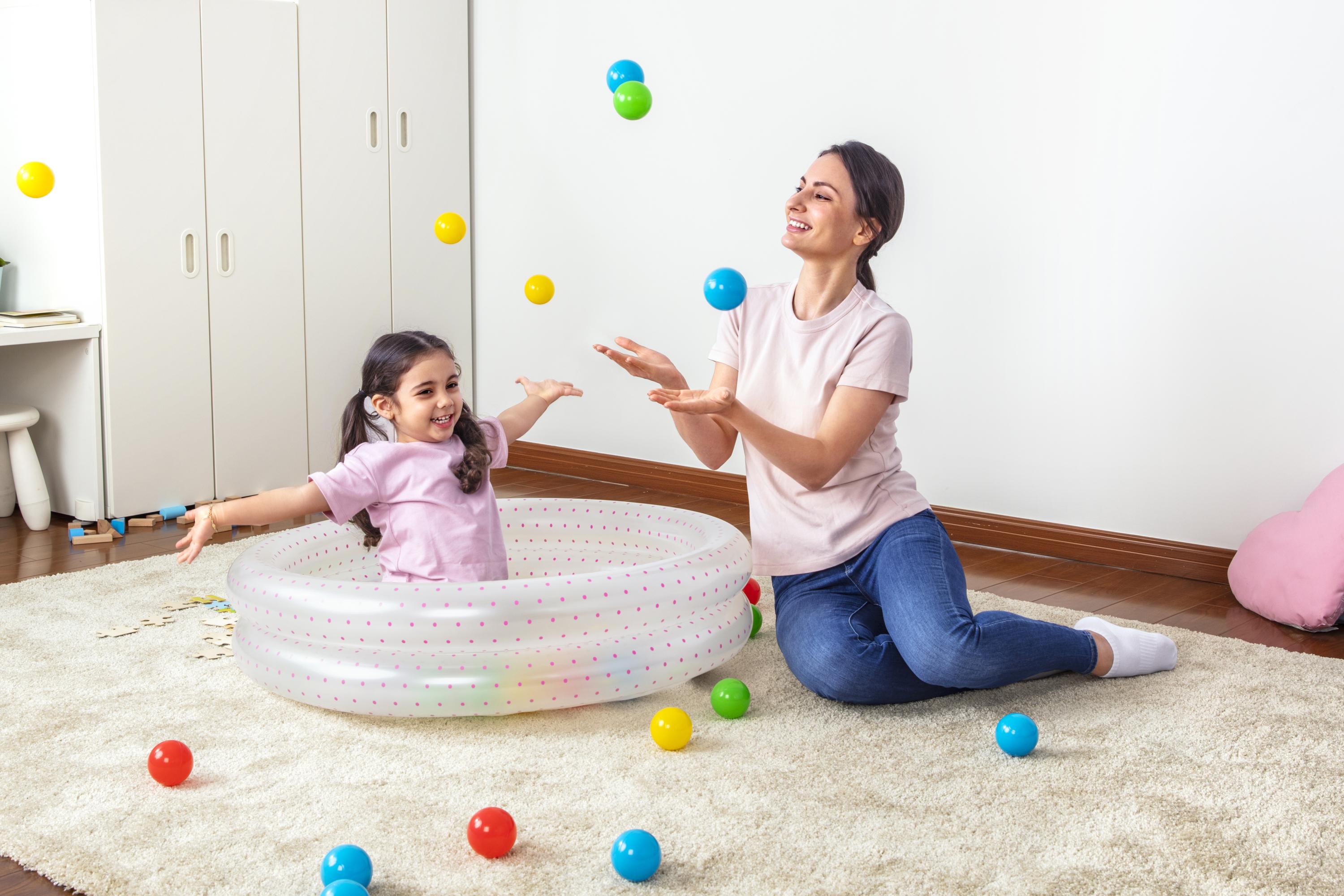 Up, In & Over™ ?36" x H8"/?91cm x H20cm 2-Ring Ball Pit Play Pool