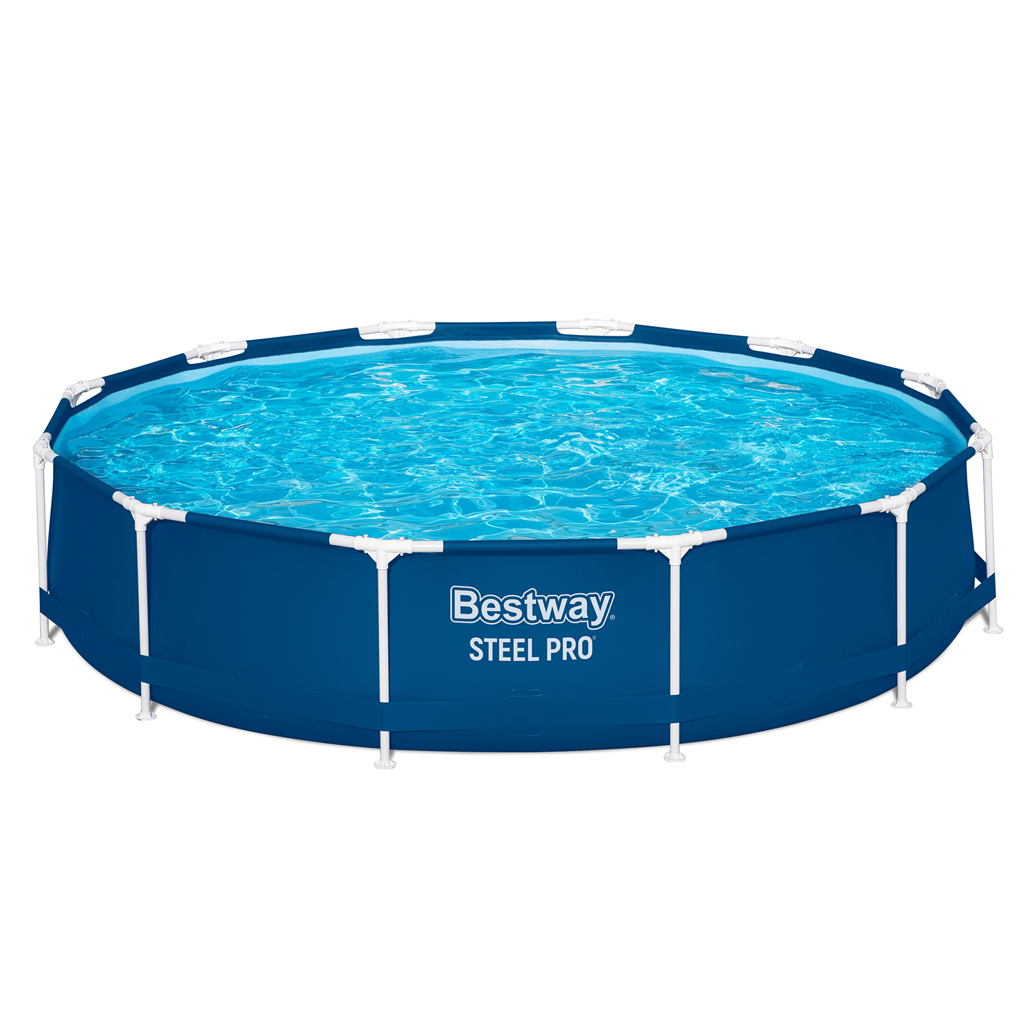 Steel Pro™ Frame Pool ohne Pumpe Ø 366 x 76 cm, dunkelblau, rund