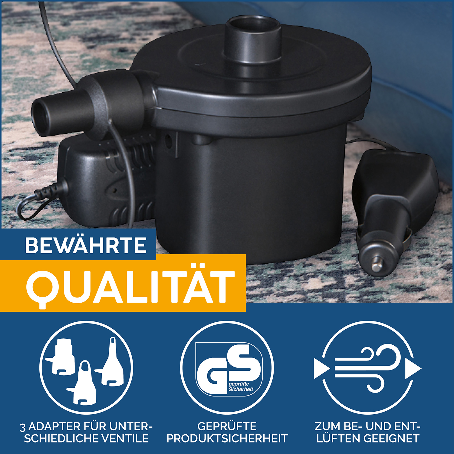 Sidewinder™ Akku-Elektroluftpumpe Sidewinder™ Akku-Elektroluftpumpe