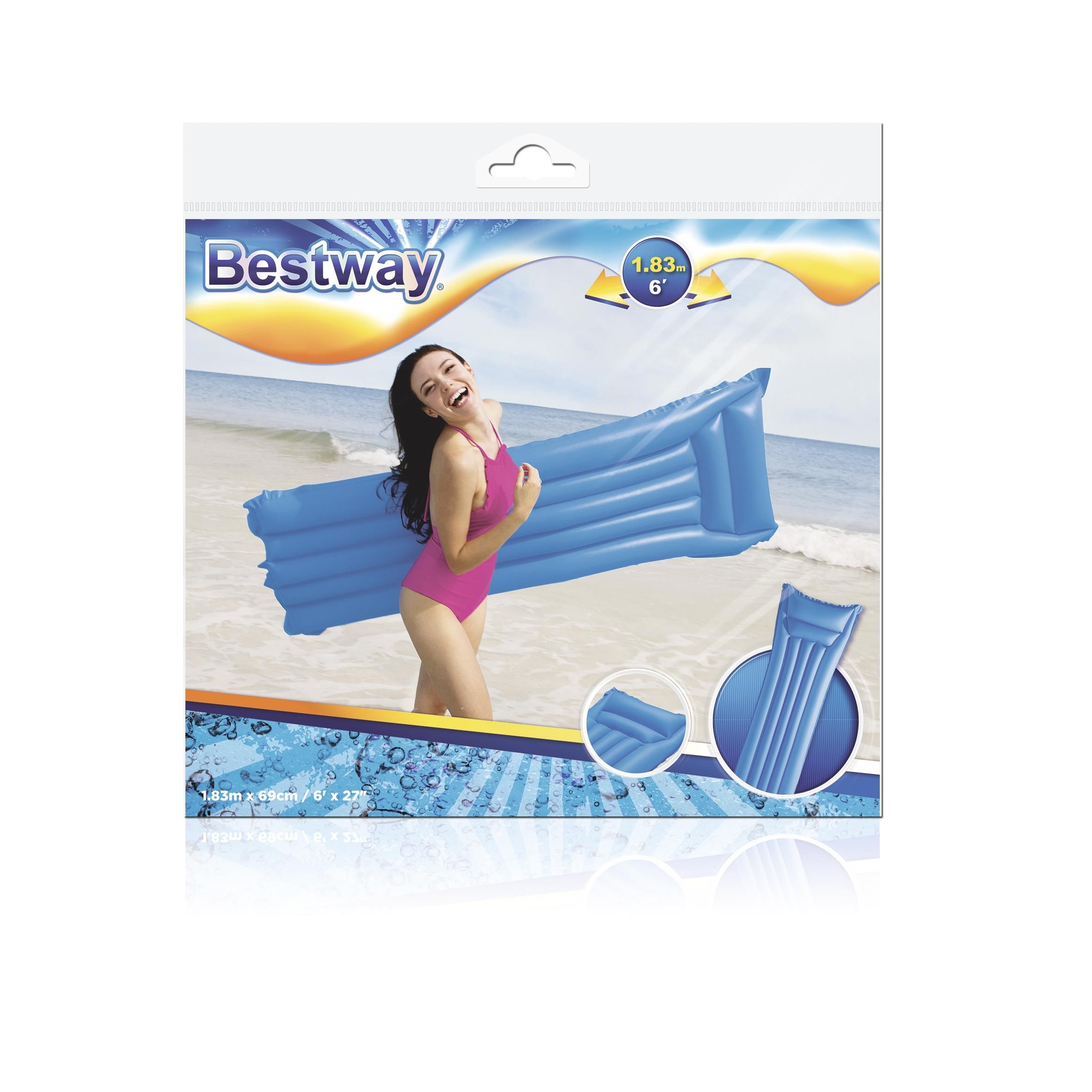 Bestway® 6' x 27"/1.83m x 69cm Matte Finish Air Mat